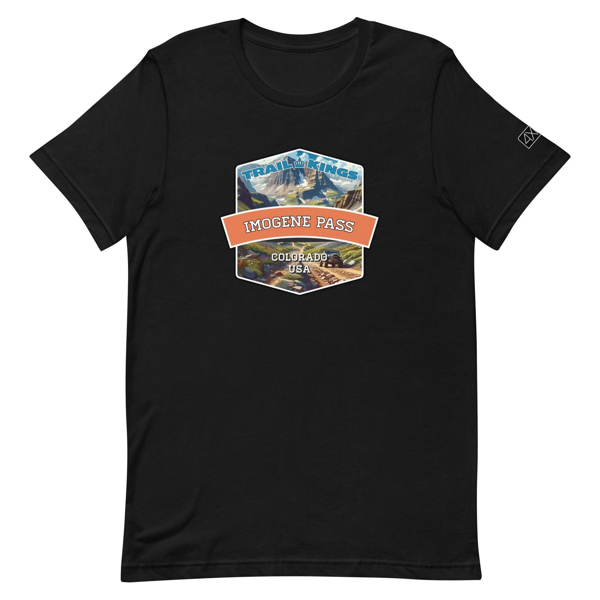 Trail Kings: Imogene Pass - Unisex t-shirt in black