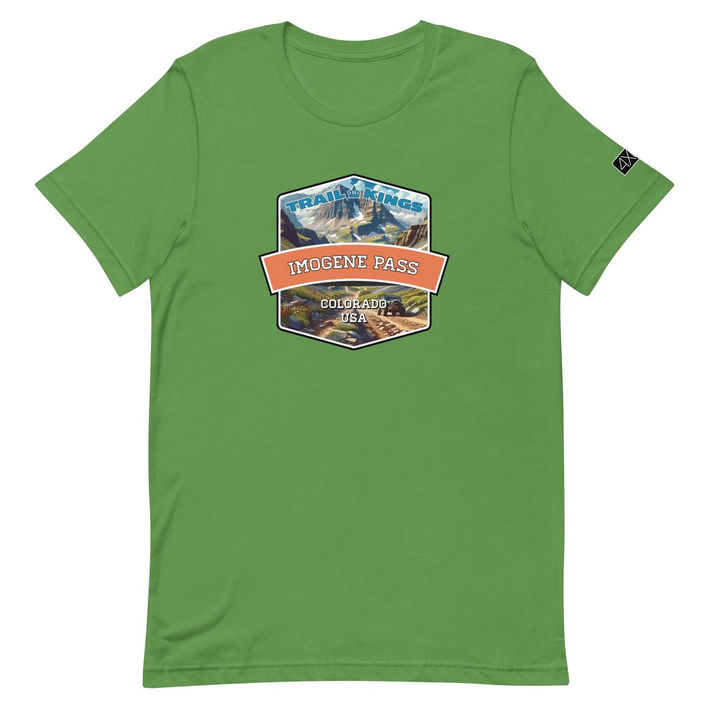 Trail Kings: Imogene Pass - Unisex t-shirt in leaf