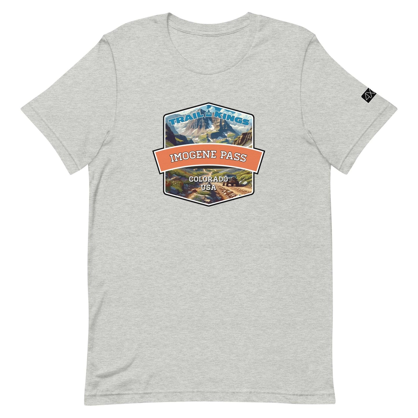 Trail Kings: Imogene Pass - Unisex t-shirt in athletic heather