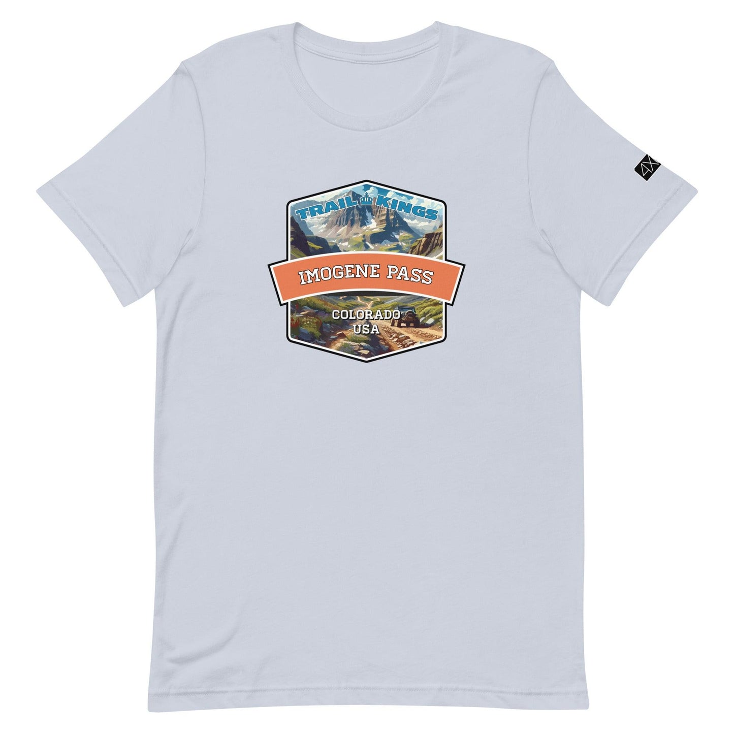 Trail Kings: Imogene Pass - Unisex t-shirt in light blue