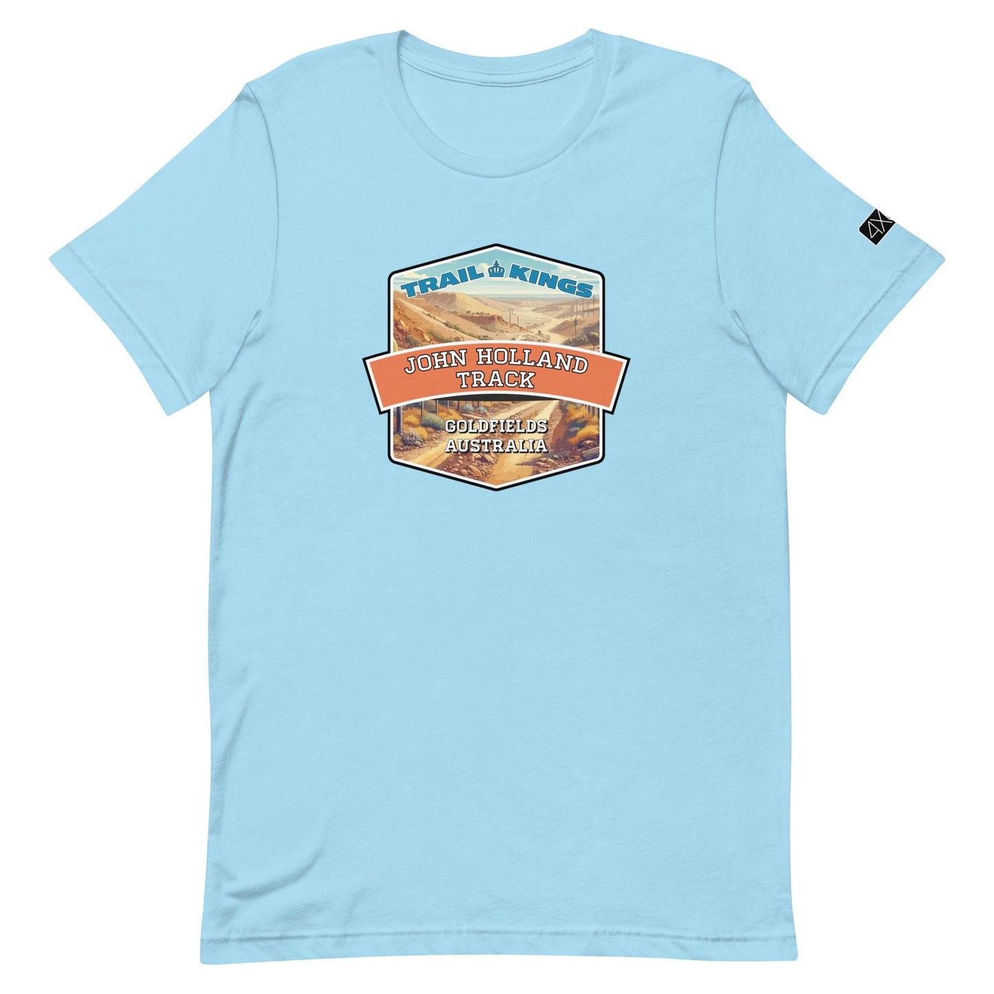 Trail Kings: John Holland Track - Unisex t-shirt in ocean blue