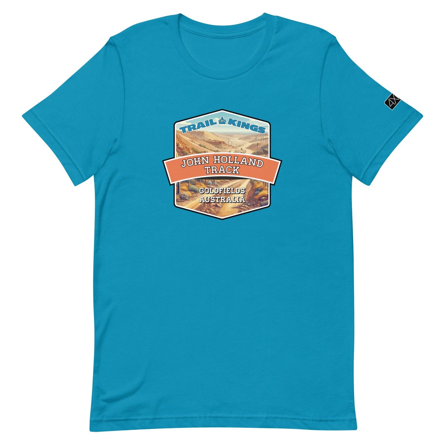 Trail Kings: John Holland Track - Unisex t-shirt in aqua