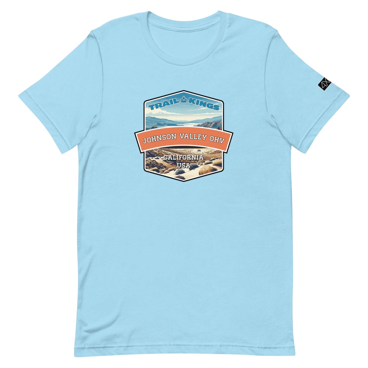 Trail Kings: Johnson Valley OHV - Unisex t-shirt in ocean blue