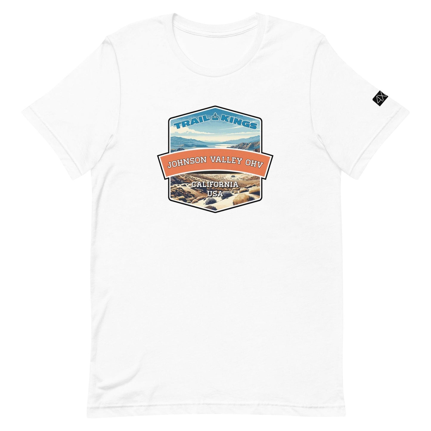 Trail Kings: Johnson Valley OHV - Unisex t-shirt in white