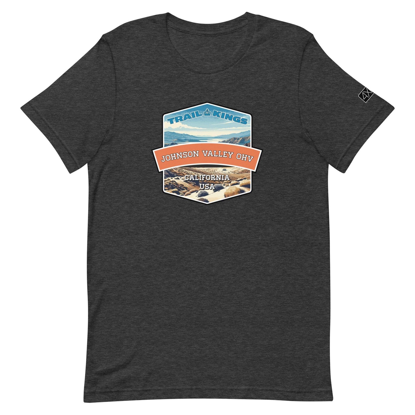 Trail Kings: Johnson Valley OHV - Unisex t-shirt in dark grey heather