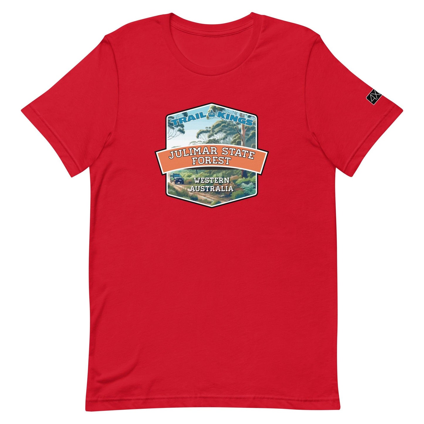 Trail Kings: Julimar State Forest - Unisex t-shirt in red