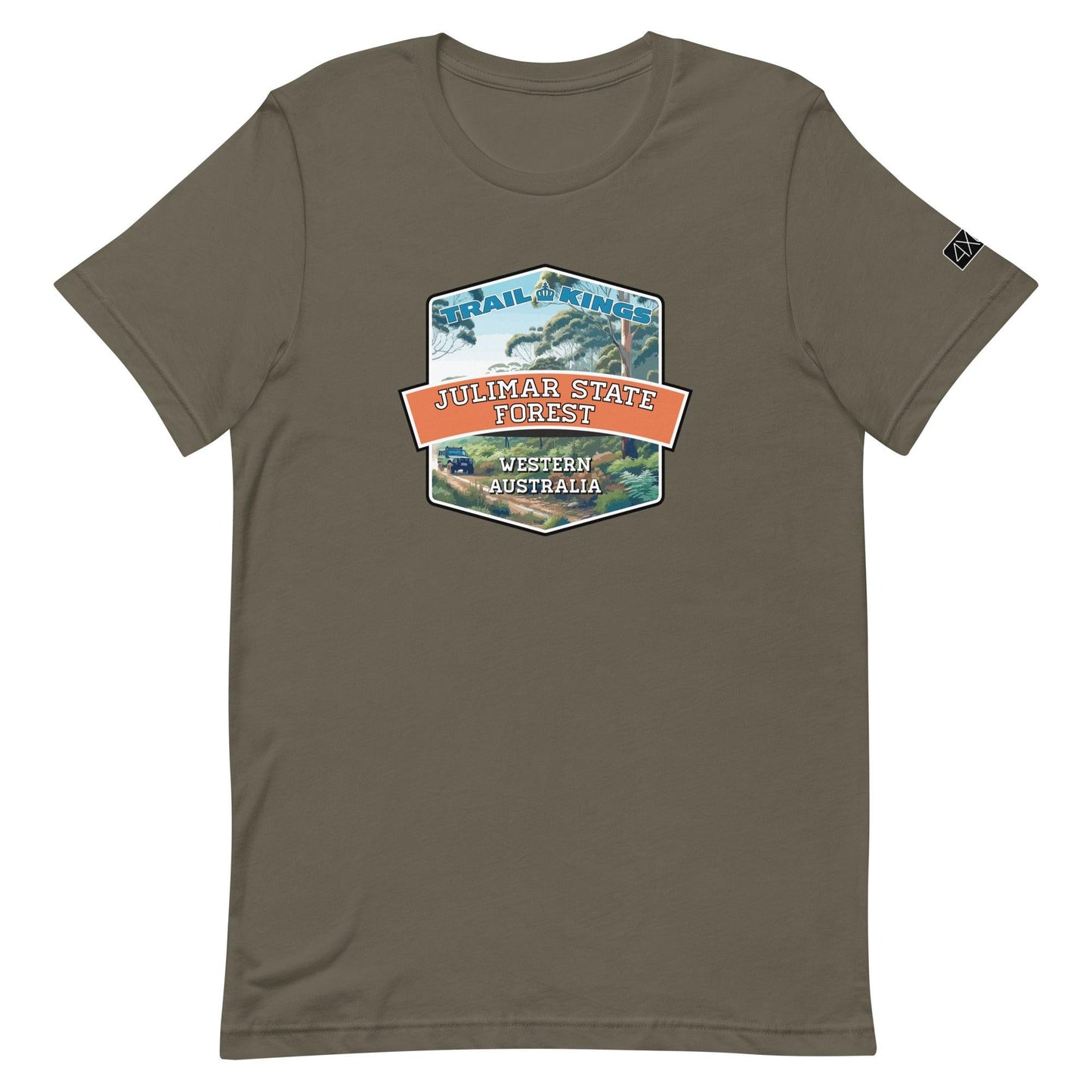 Trail Kings: Julimar State Forest - Unisex t-shirt in army