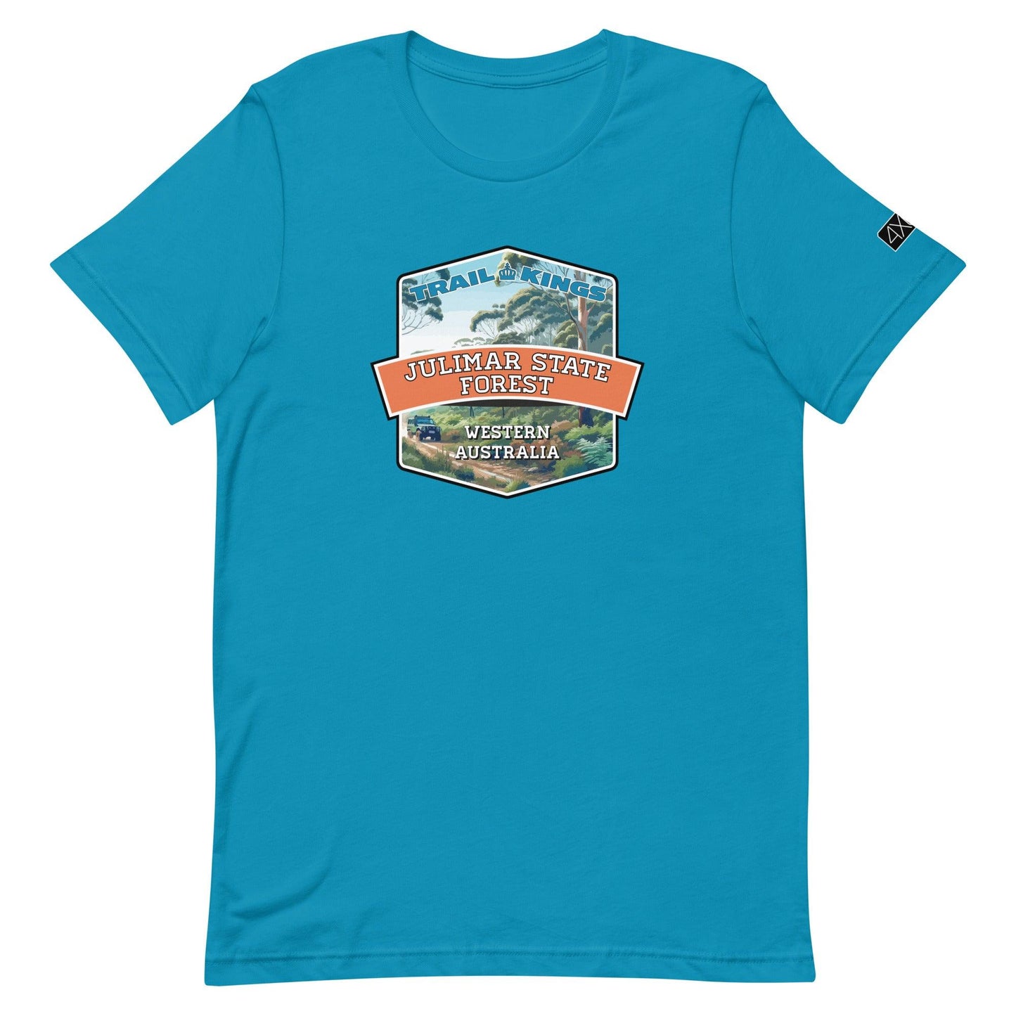 Trail Kings: Julimar State Forest - Unisex t-shirt in aqua