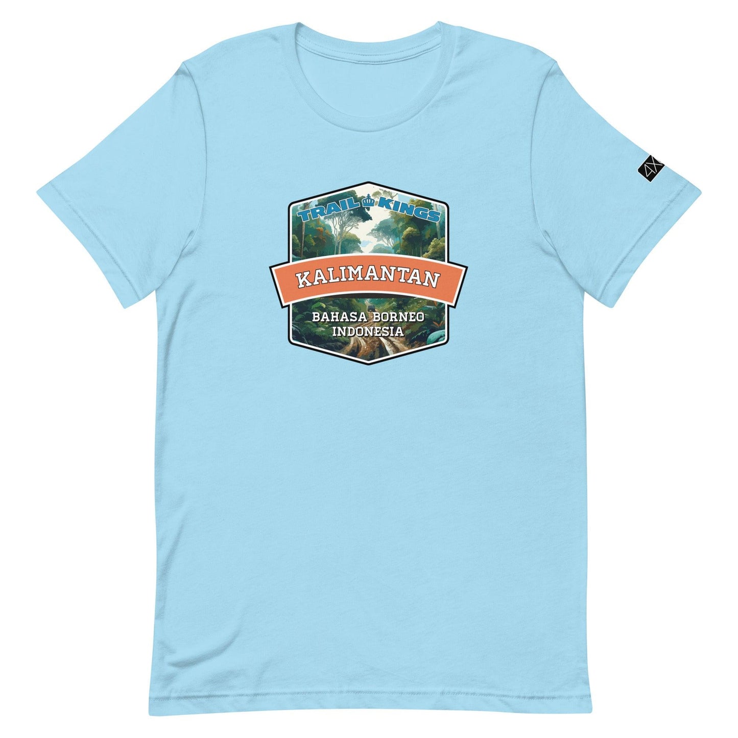 Trail Kings: Kalimantan - Unisex t-shirt in ocean blue