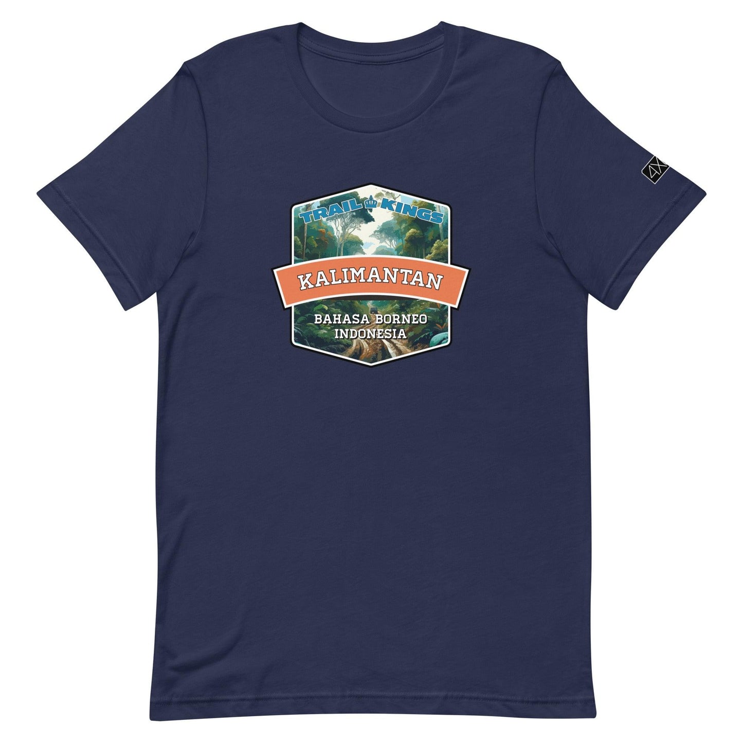 Trail Kings: Kalimantan - Unisex t-shirt in navy