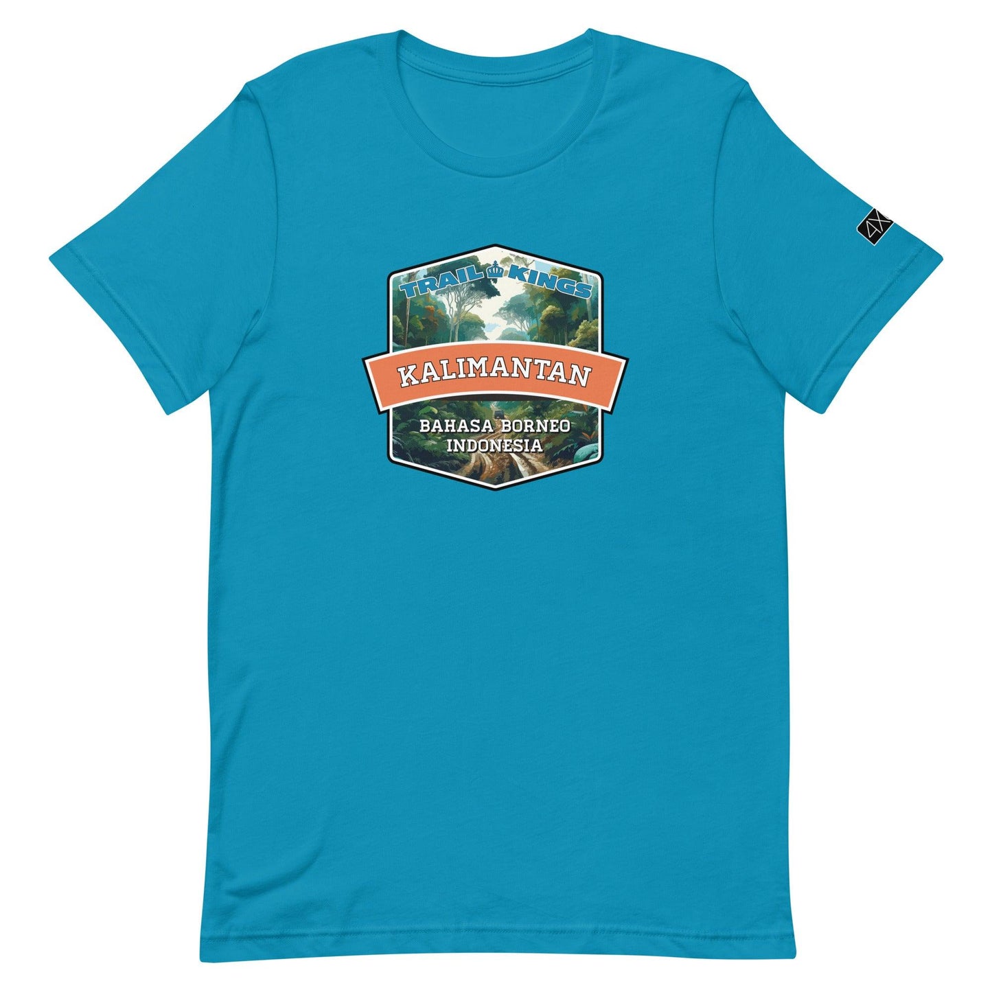 Trail Kings: Kalimantan - Unisex t-shirt in aqua