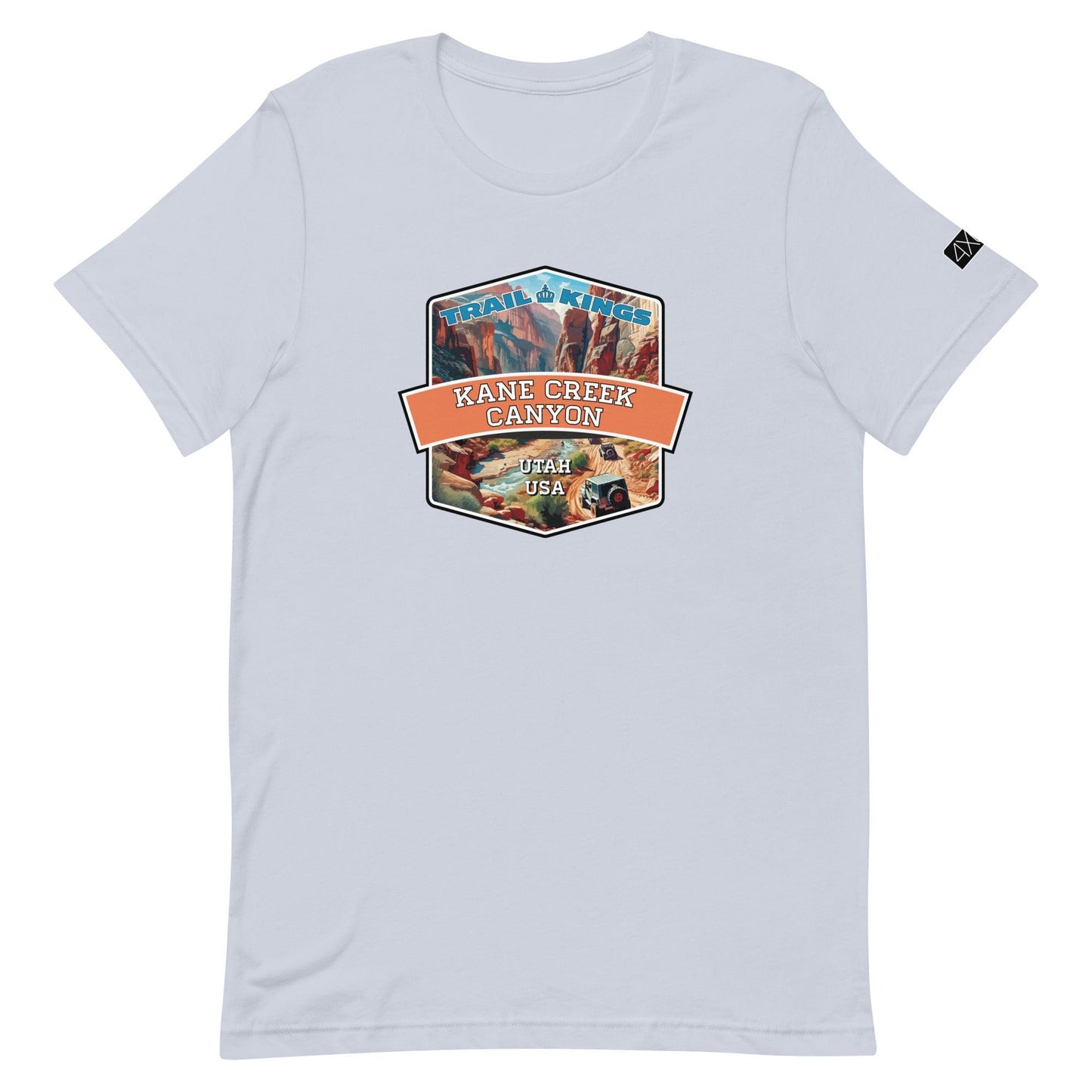 Trail Kings: Kane Creek Canyon - Unisex t-shirt in light blue