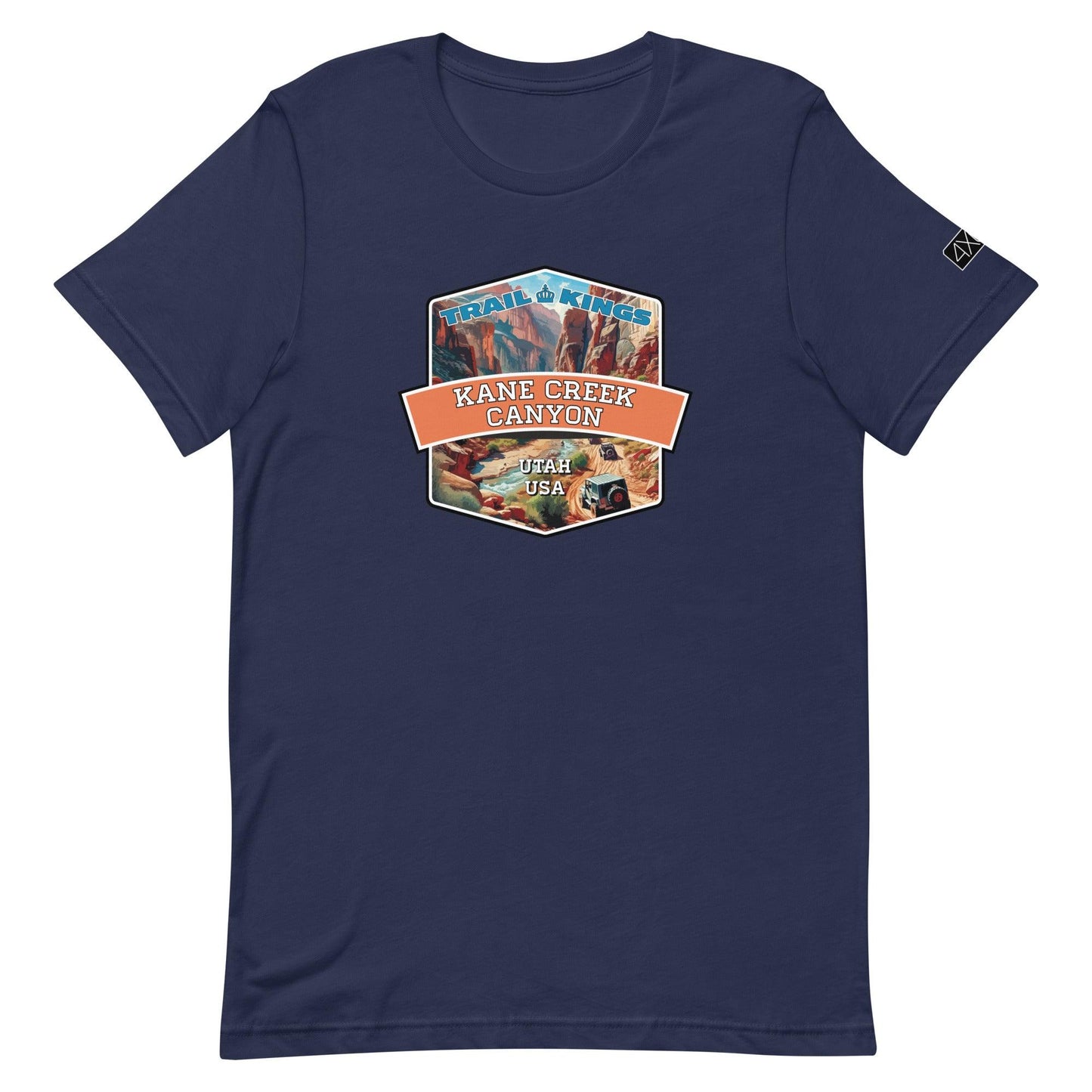 Trail Kings: Kane Creek Canyon - Unisex t-shirt in navy