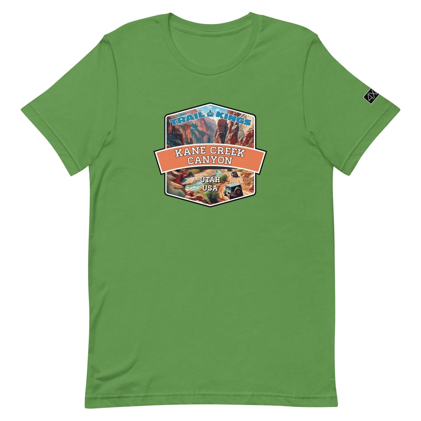 Trail Kings: Kane Creek Canyon - Unisex t-shirt in leaf