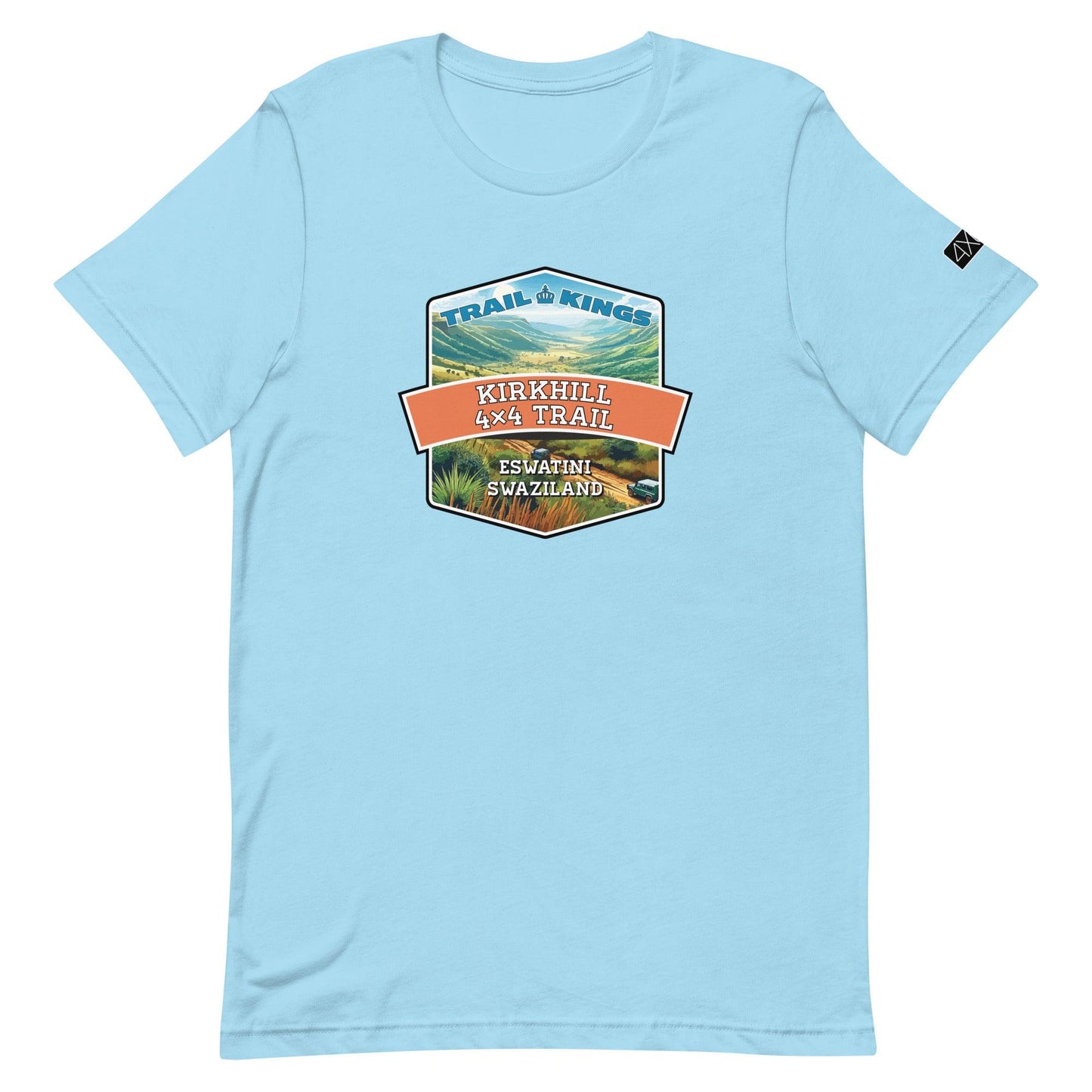 Trail Kings: Kirkhill 4×4 Trail - Unisex t-shirt in ocean blue