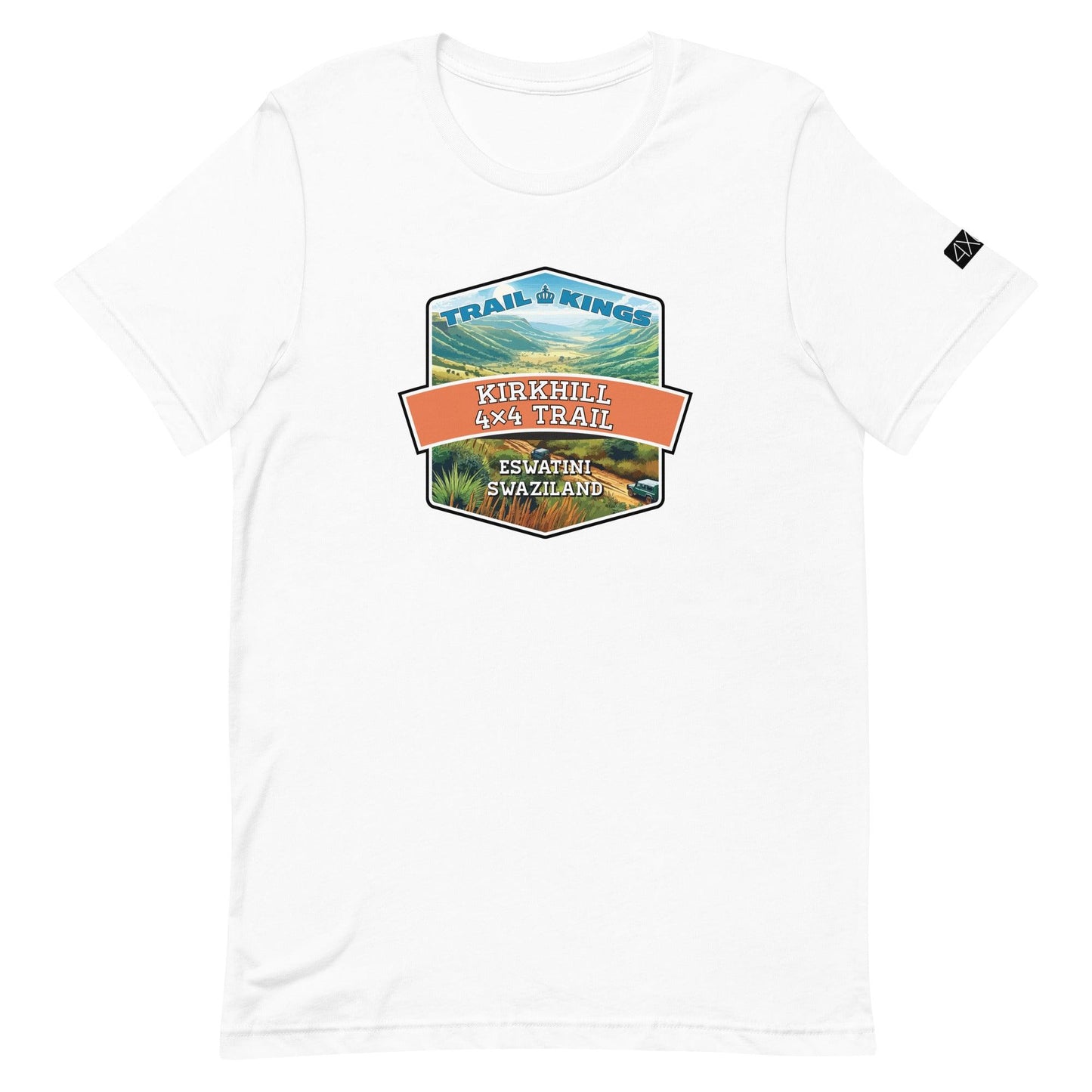 Trail Kings: Kirkhill 4×4 Trail - Unisex t-shirt in white