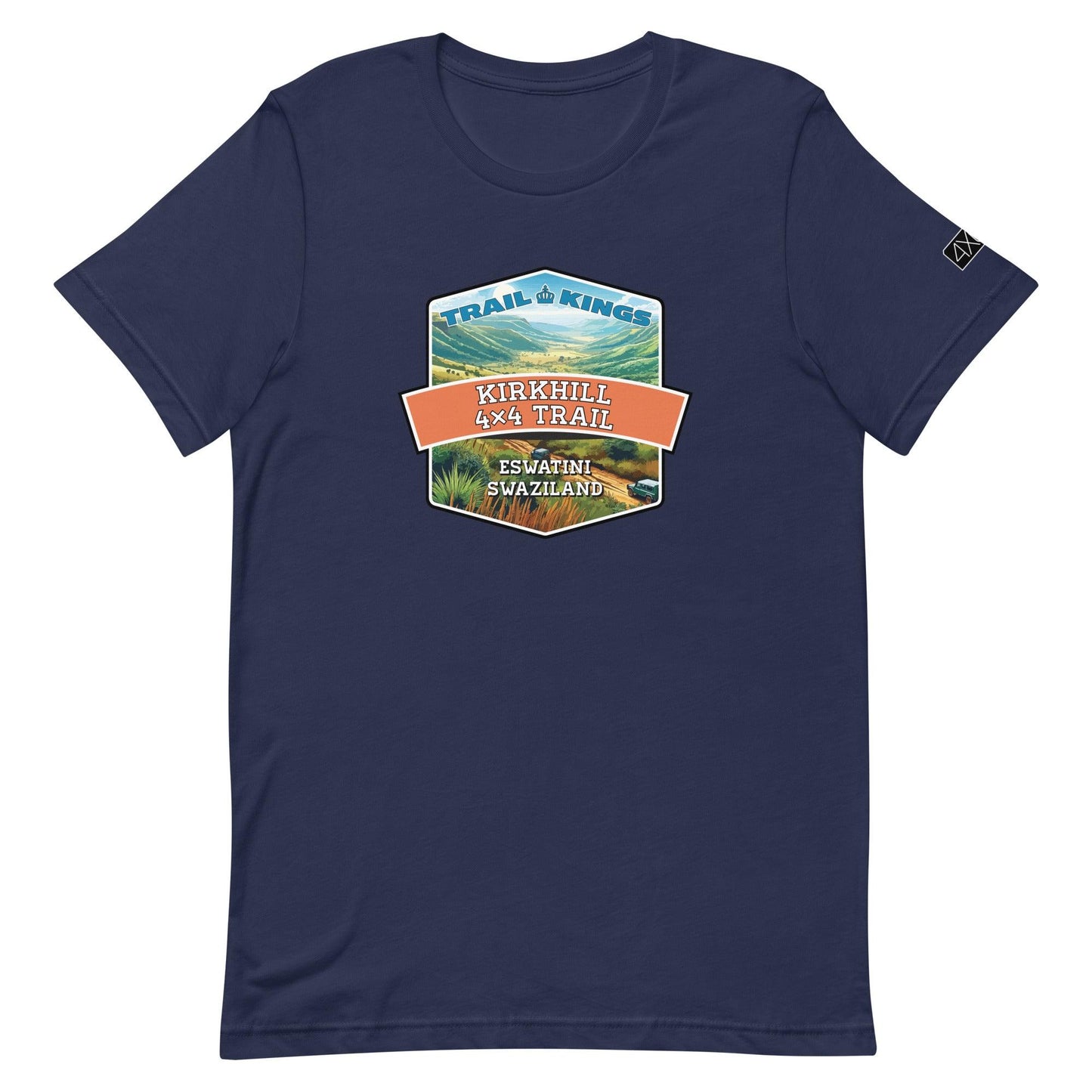 Trail Kings: Kirkhill 4×4 Trail - Unisex t-shirt in navy