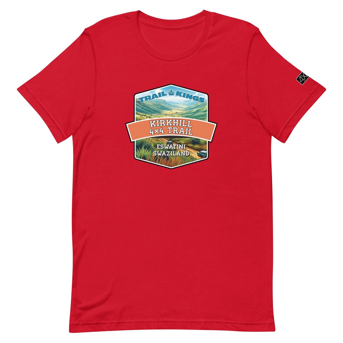 Trail Kings: Kirkhill 4×4 Trail - Unisex t-shirt in red