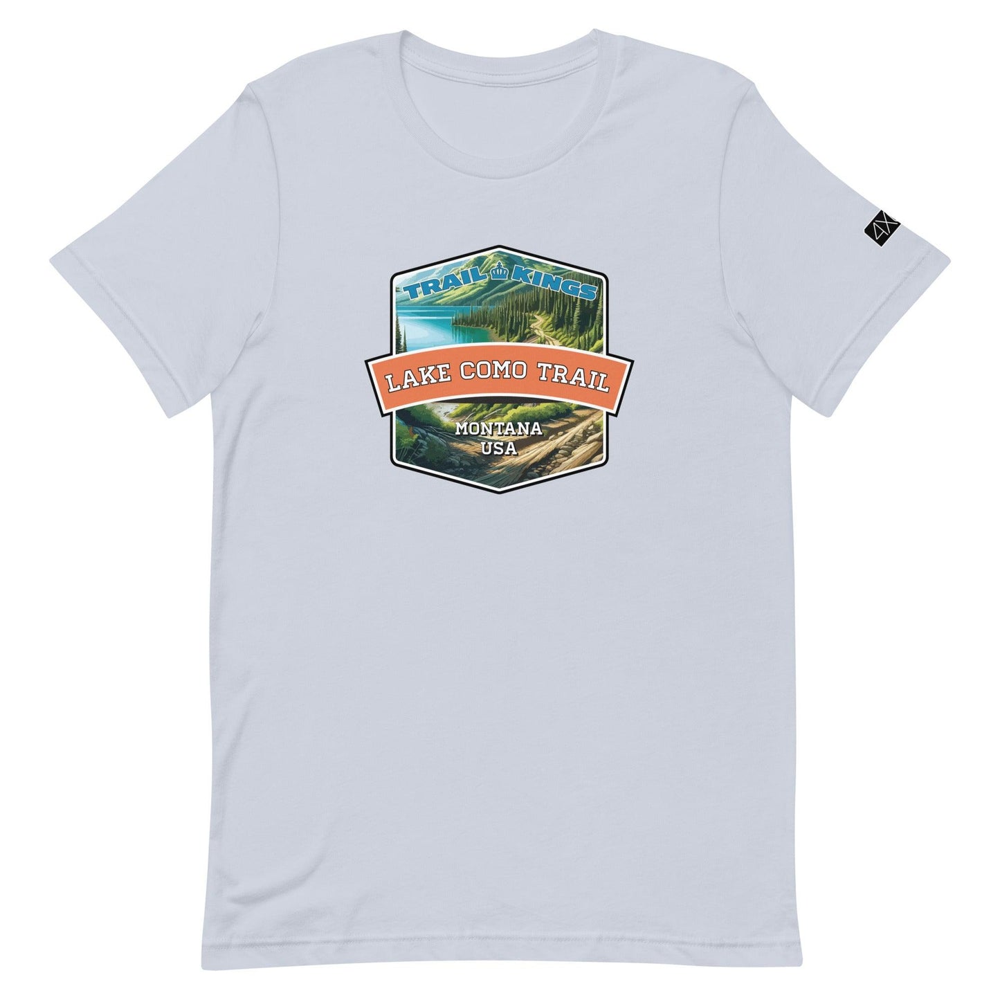 Trail Kings: Lake Como Trail - Unisex t-shirt in light blue