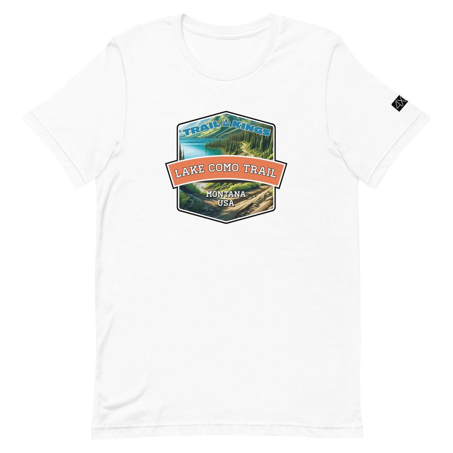 Trail Kings: Lake Como Trail - Unisex t-shirt in white