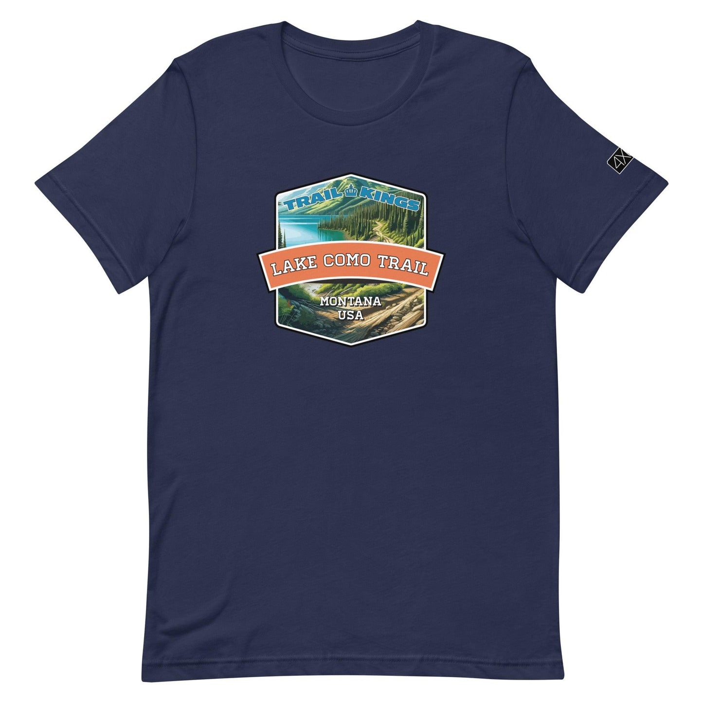 Trail Kings: Lake Como Trail - Unisex t-shirt in navy