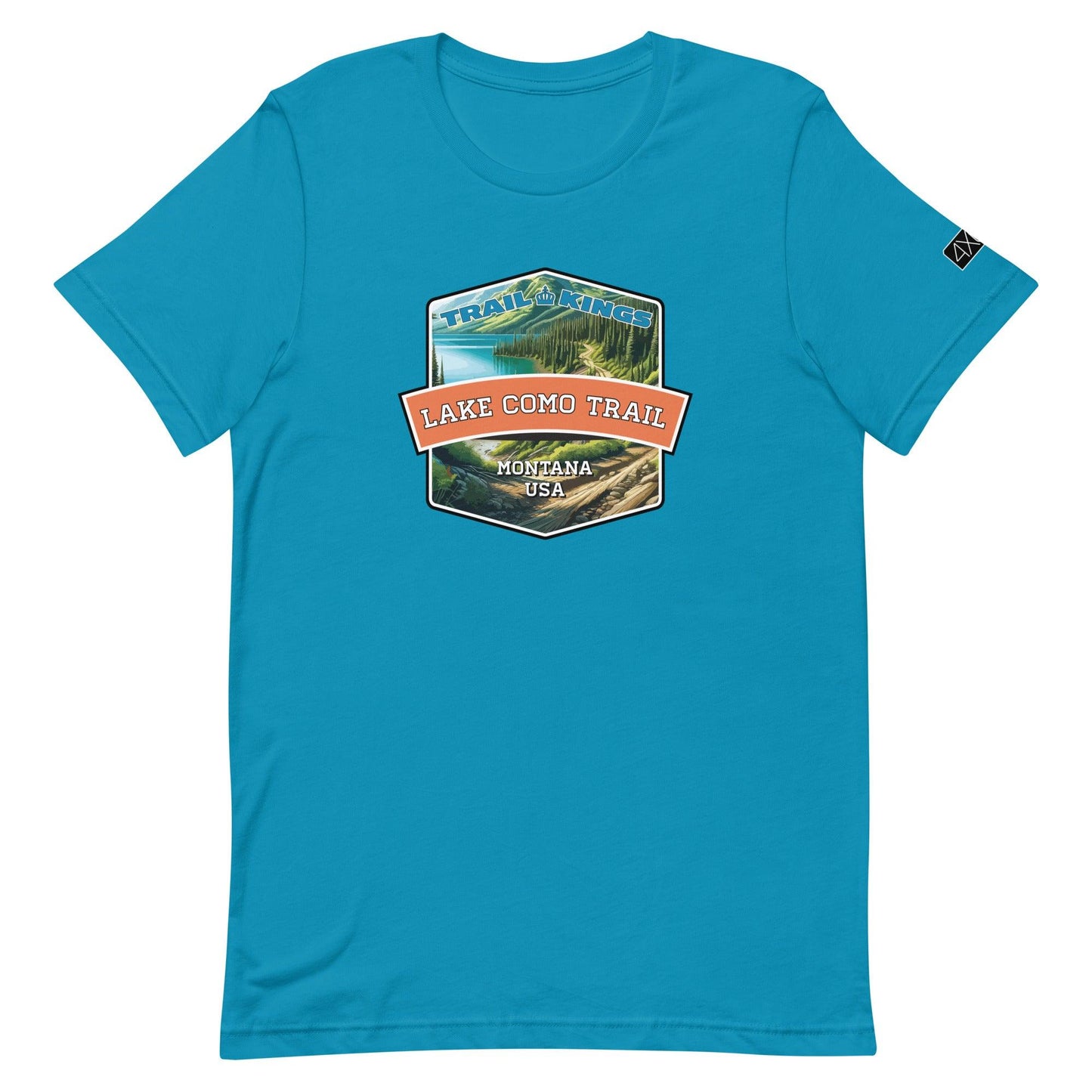 Trail Kings: Lake Como Trail - Unisex t-shirt in aqua