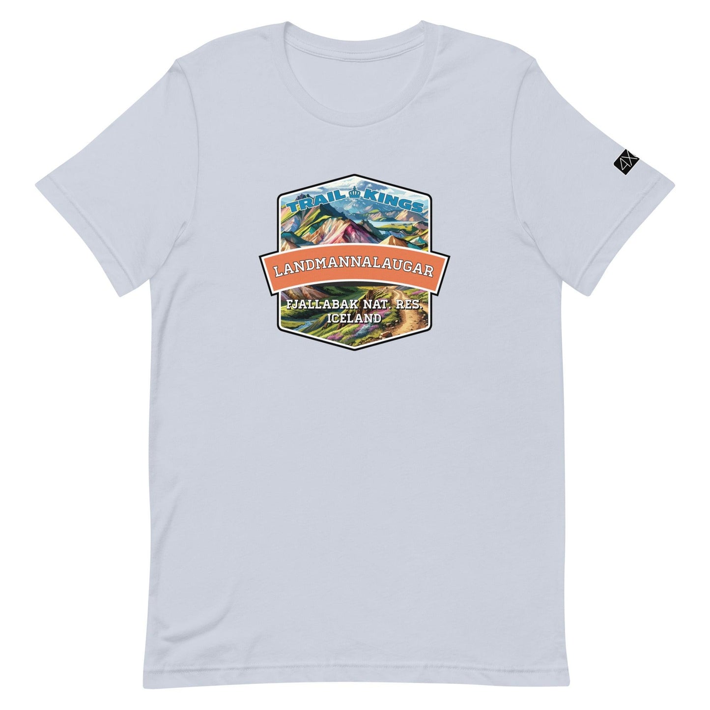 Trail Kings: Landmannalaugar - Unisex t-shirt in light blue