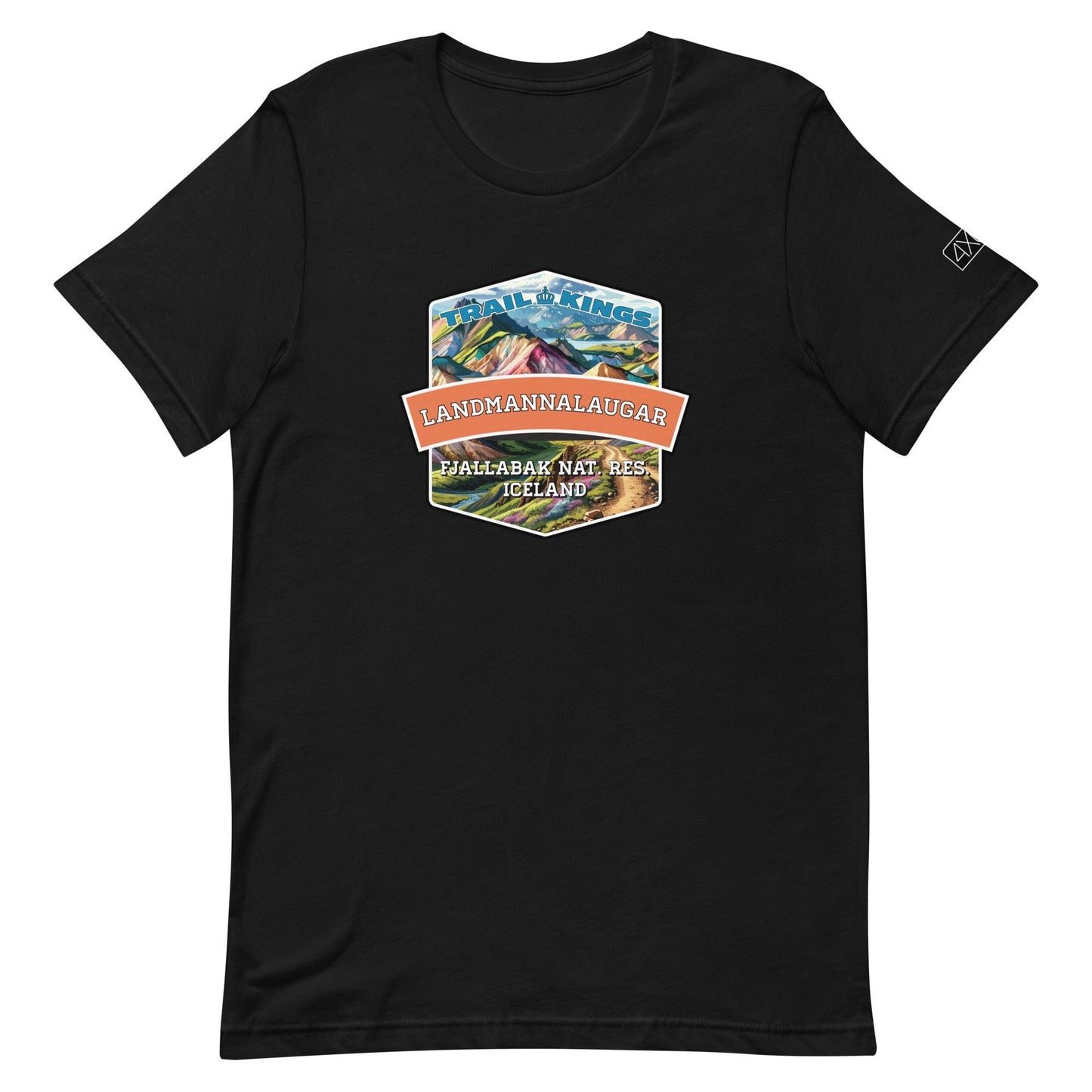 Trail Kings: Landmannalaugar - Unisex t-shirt in black