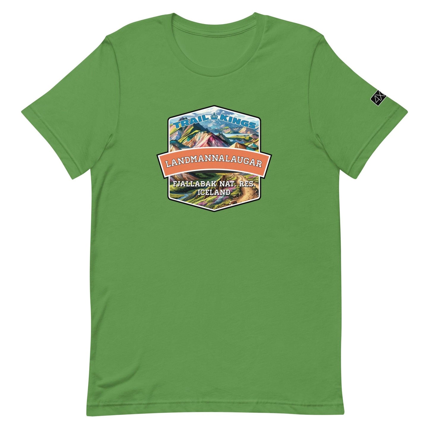 Trail Kings: Landmannalaugar - Unisex t-shirt in leaf