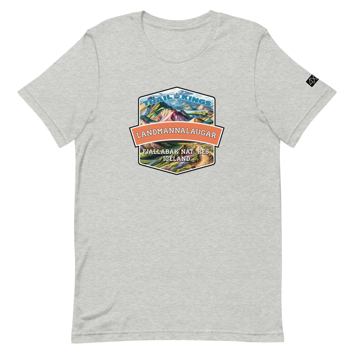 Trail Kings: Landmannalaugar - Unisex t-shirt in athletic heather