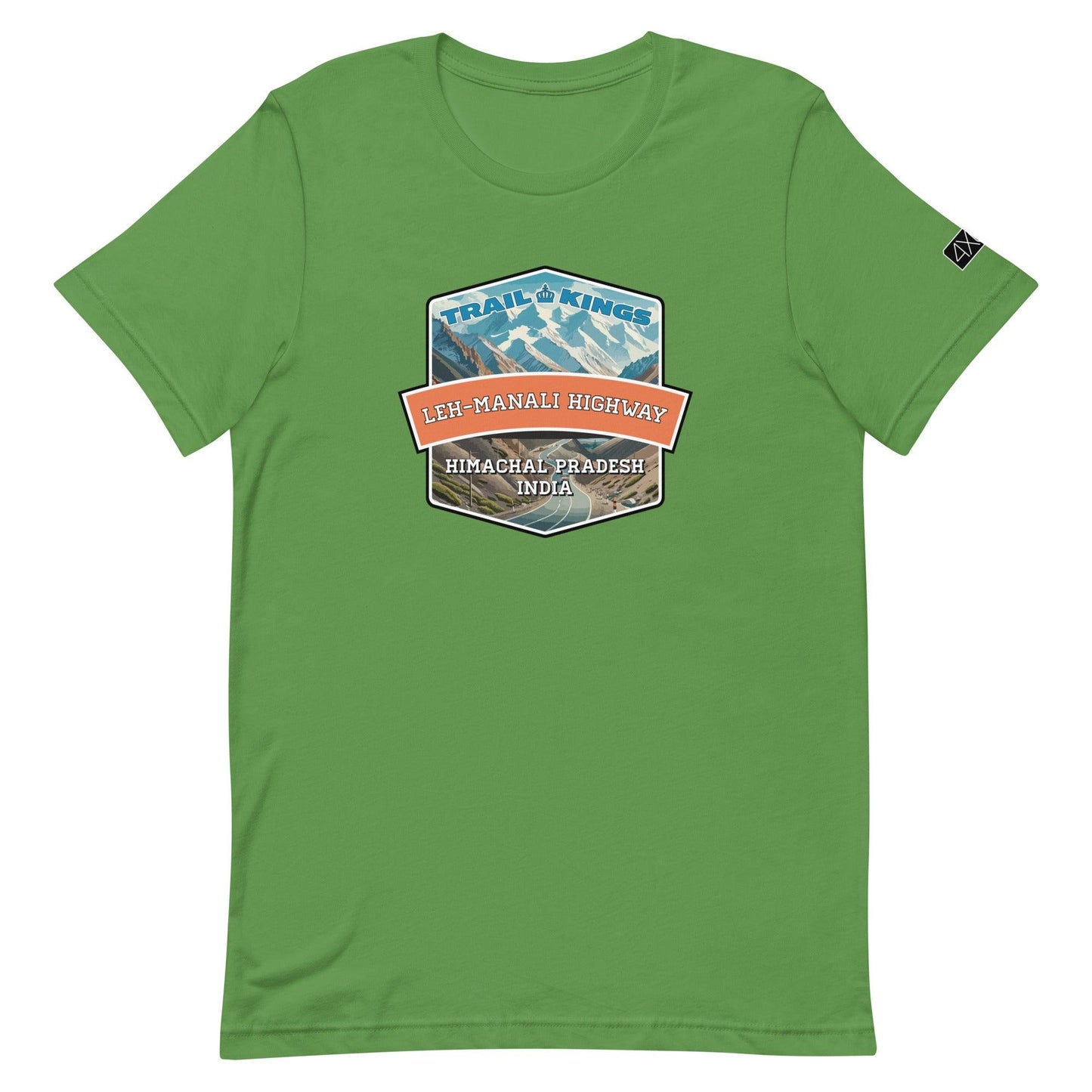 Trail Kings: Leh-Manali Highway - Unisex t-shirt in leaf