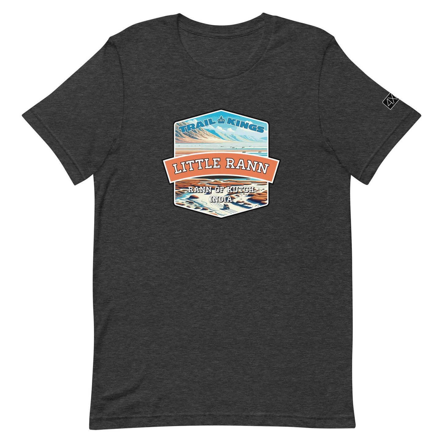 Trail Kings: Little Rann - Unisex t-shirt in dark grey heather