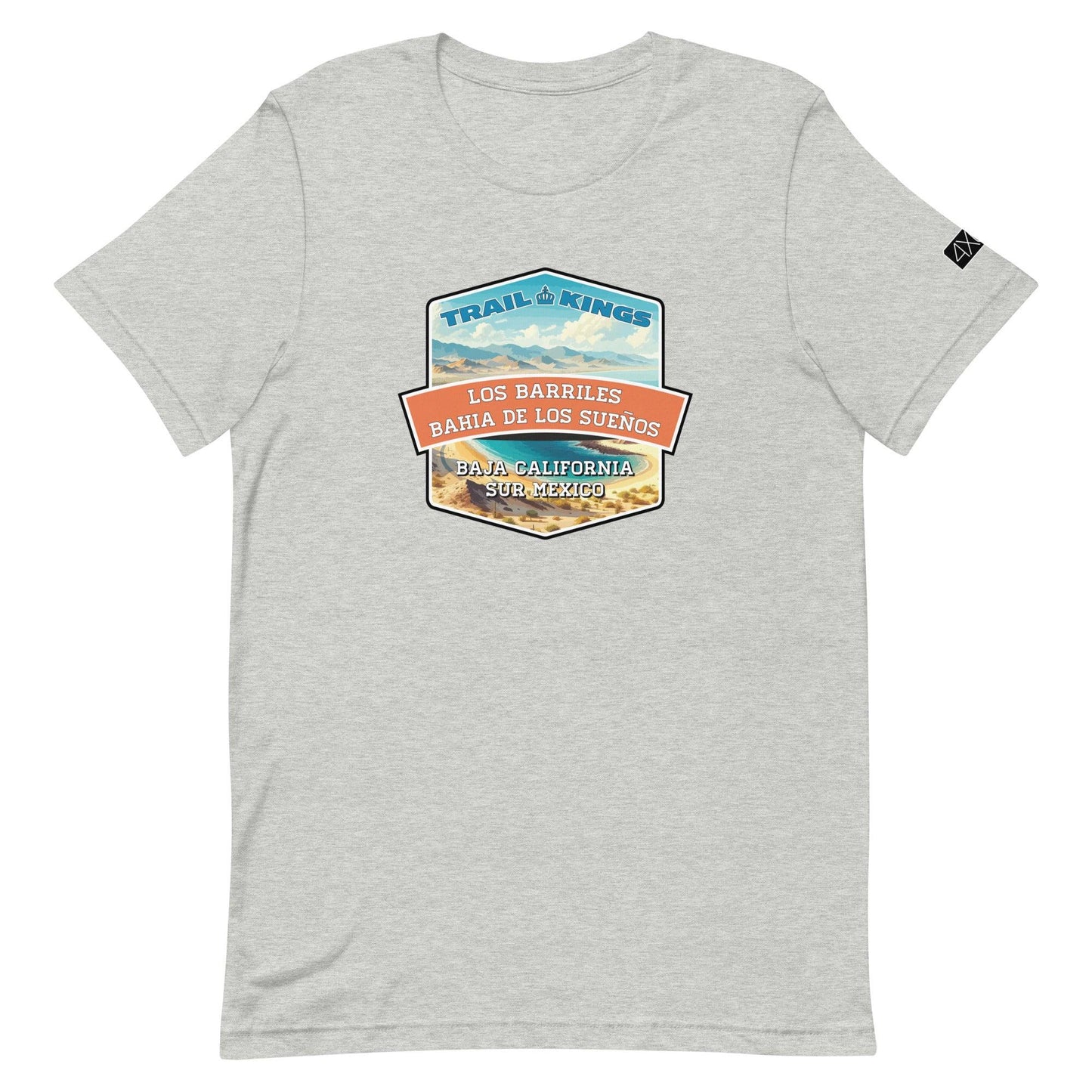 Trail Kings: Los Barriles - Bahia de los Sueños - Unisex t-shirt in athletic heather