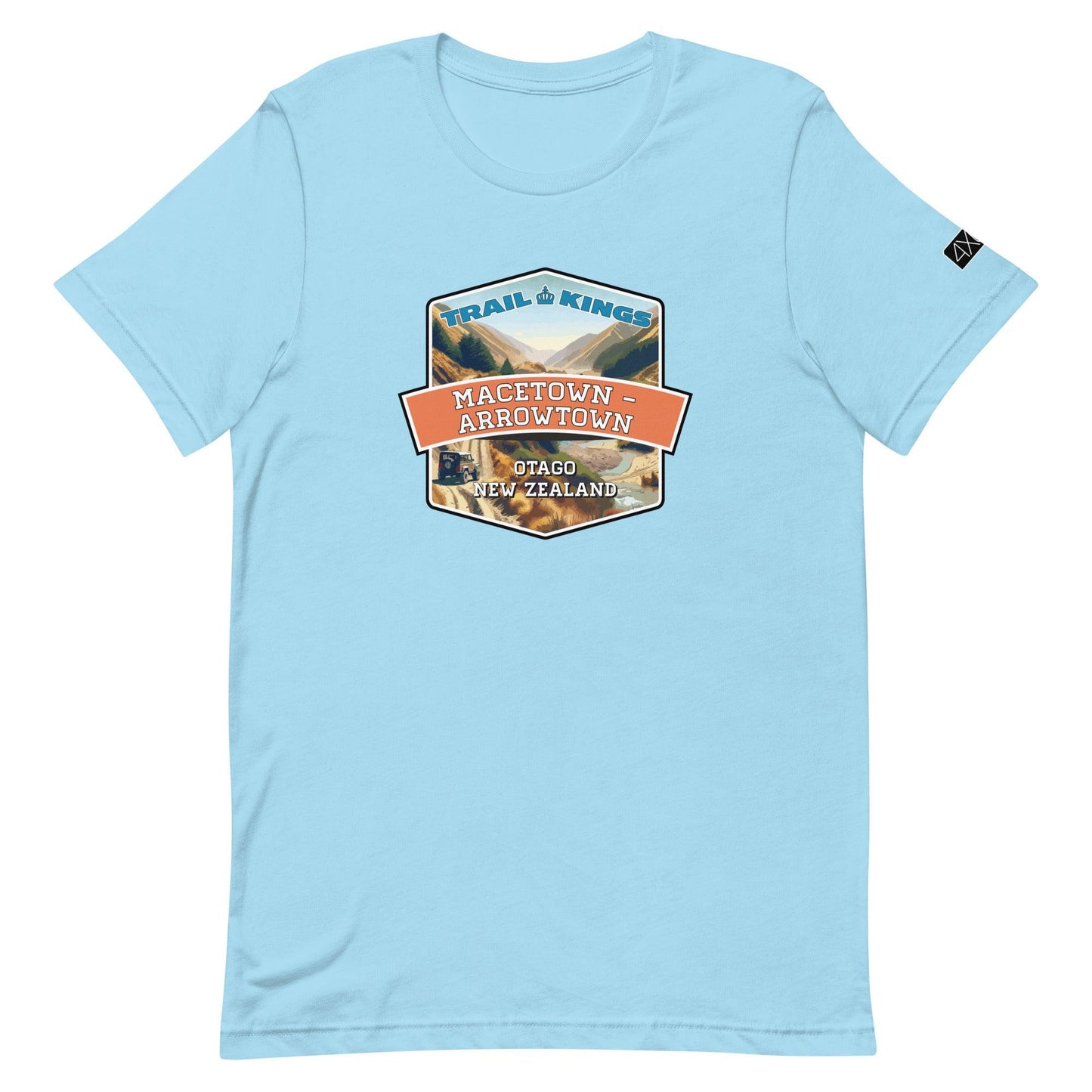 Trail Kings: Macetown - Arrowtown - Unisex t-shirt in ocean blue