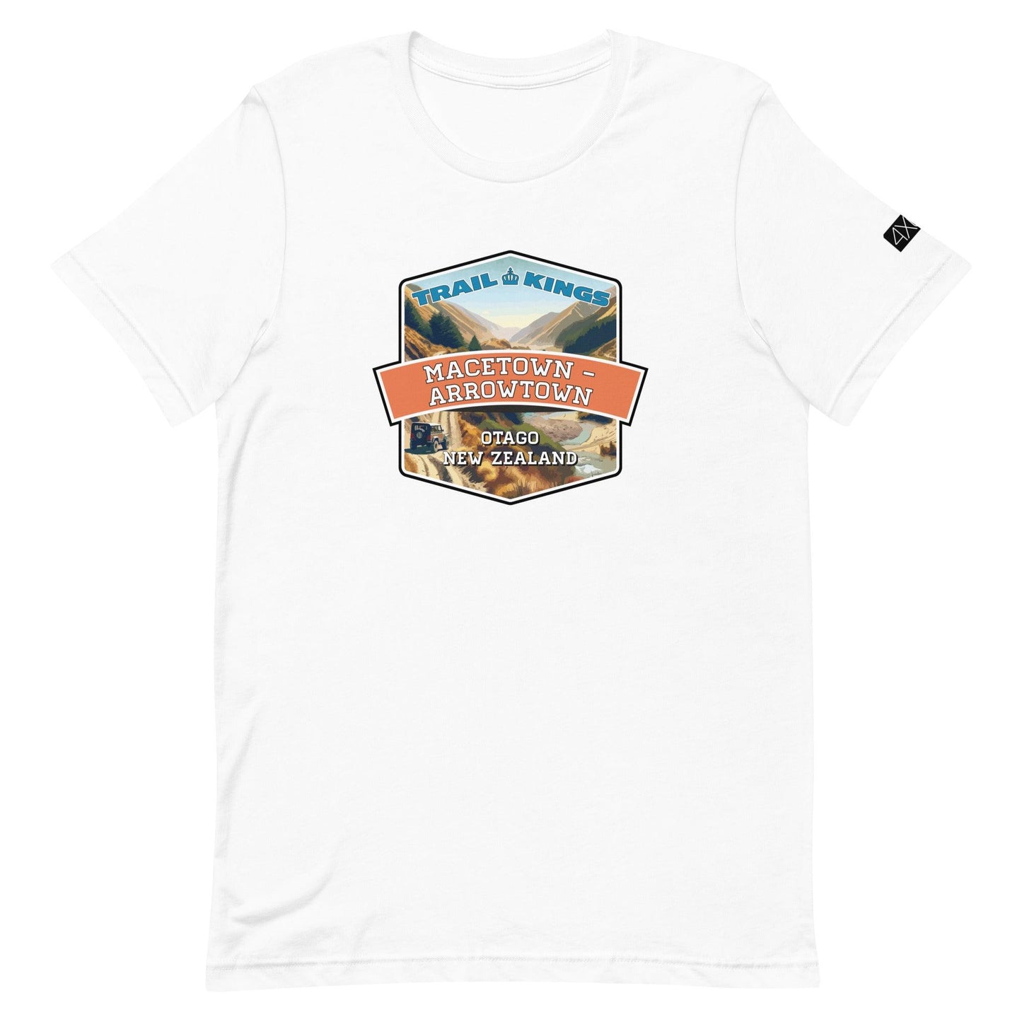 Trail Kings: Macetown - Arrowtown - Unisex t-shirt in white