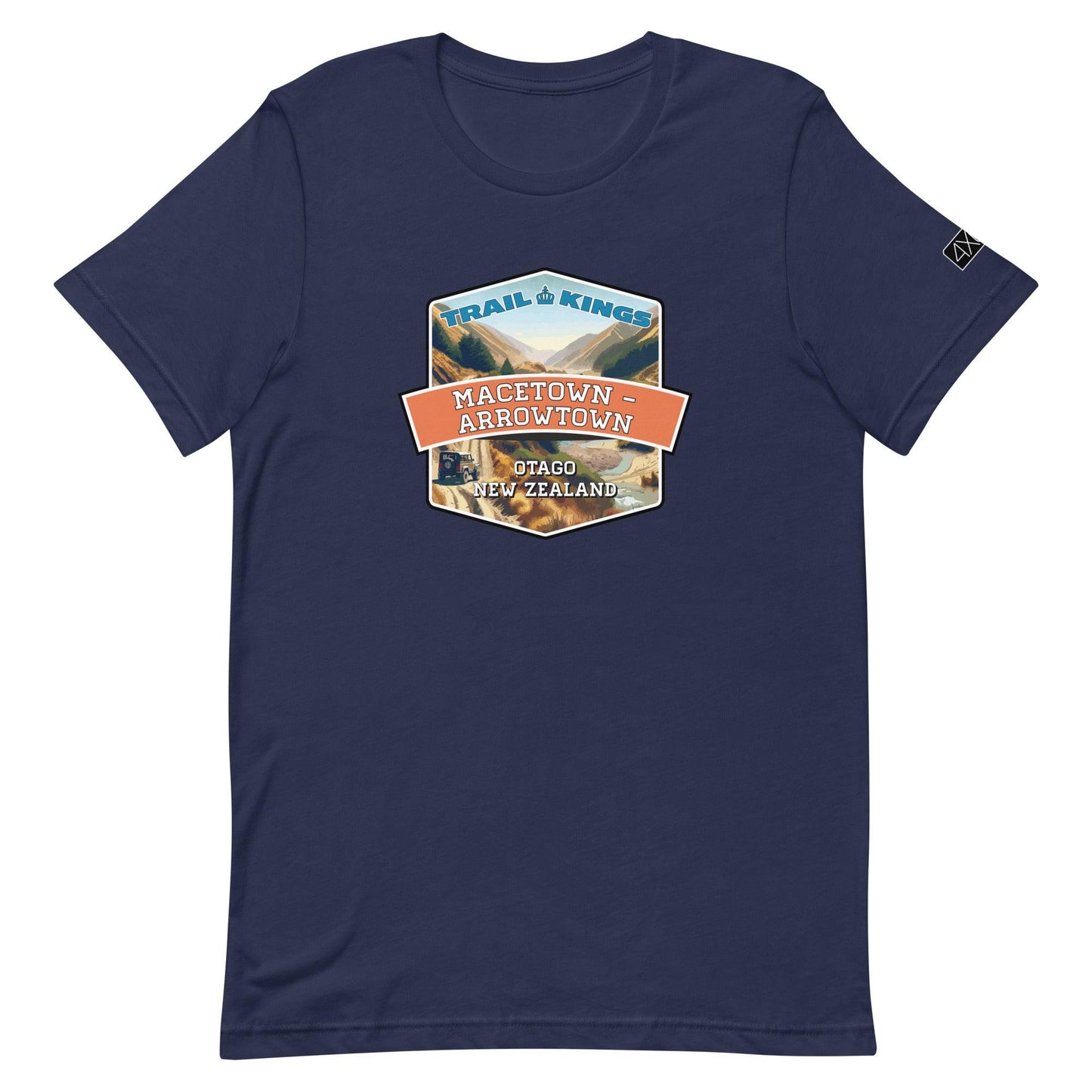 Trail Kings: Macetown - Arrowtown - Unisex t-shirt in navy