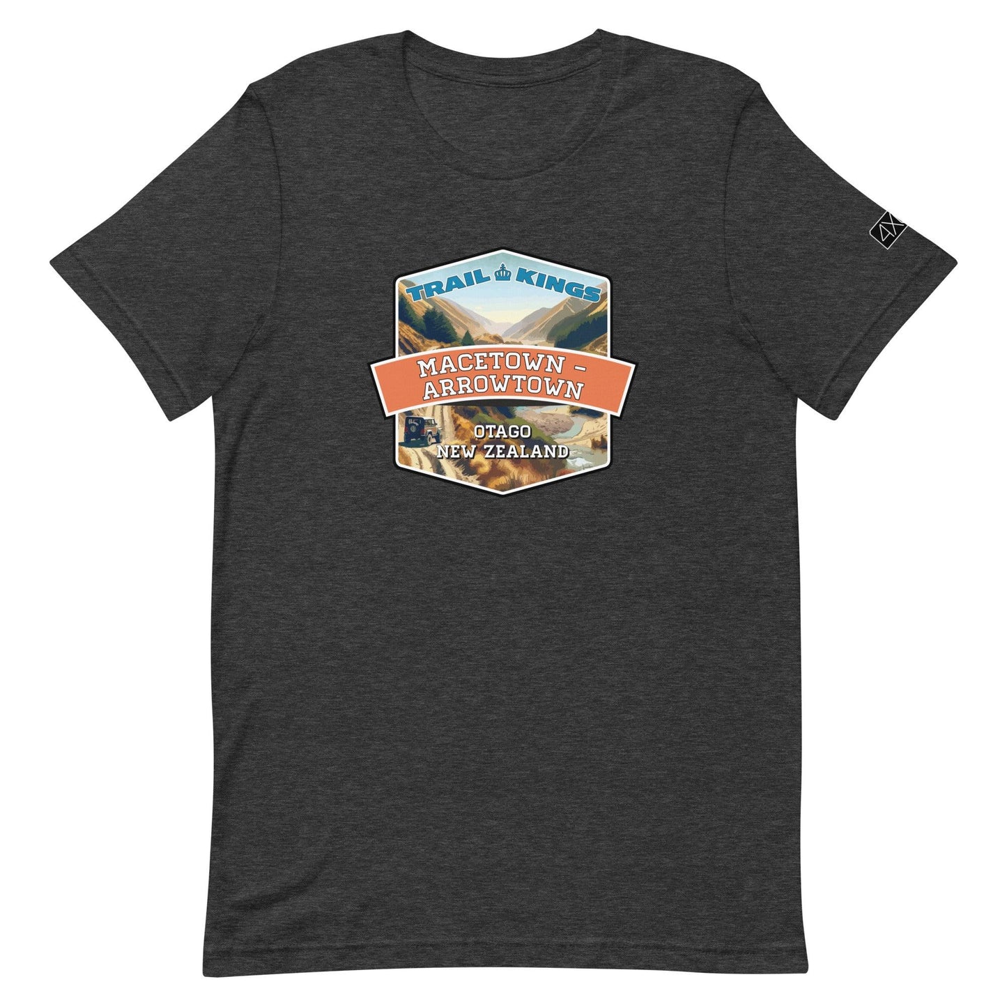 Trail Kings: Macetown - Arrowtown - Unisex t-shirt in dark grey