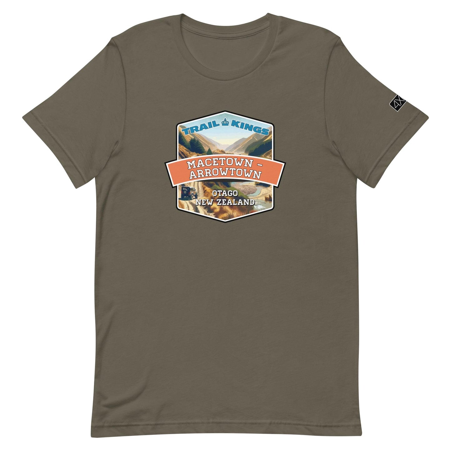 Trail Kings: Macetown - Arrowtown - Unisex t-shirt in army