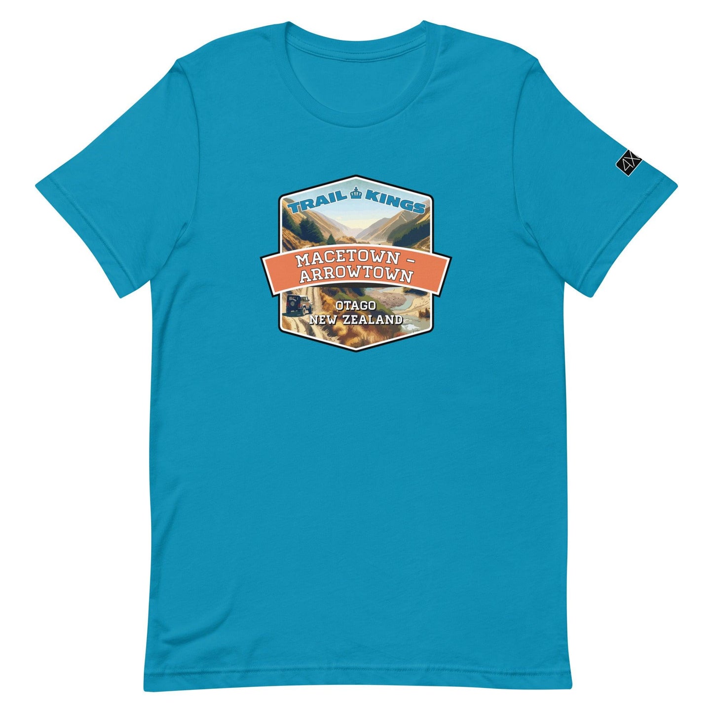 Trail Kings: Macetown - Arrowtown - Unisex t-shirt in aqua