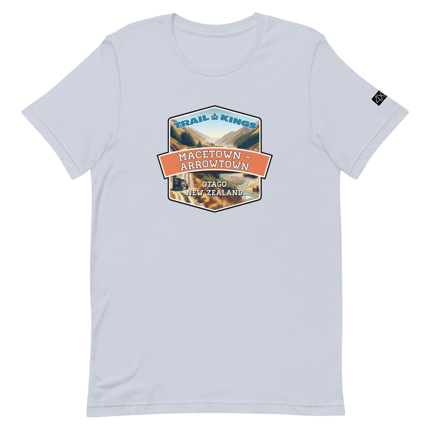 Trail Kings: Macetown - Arrowtown - Unisex t-shirt in light blue