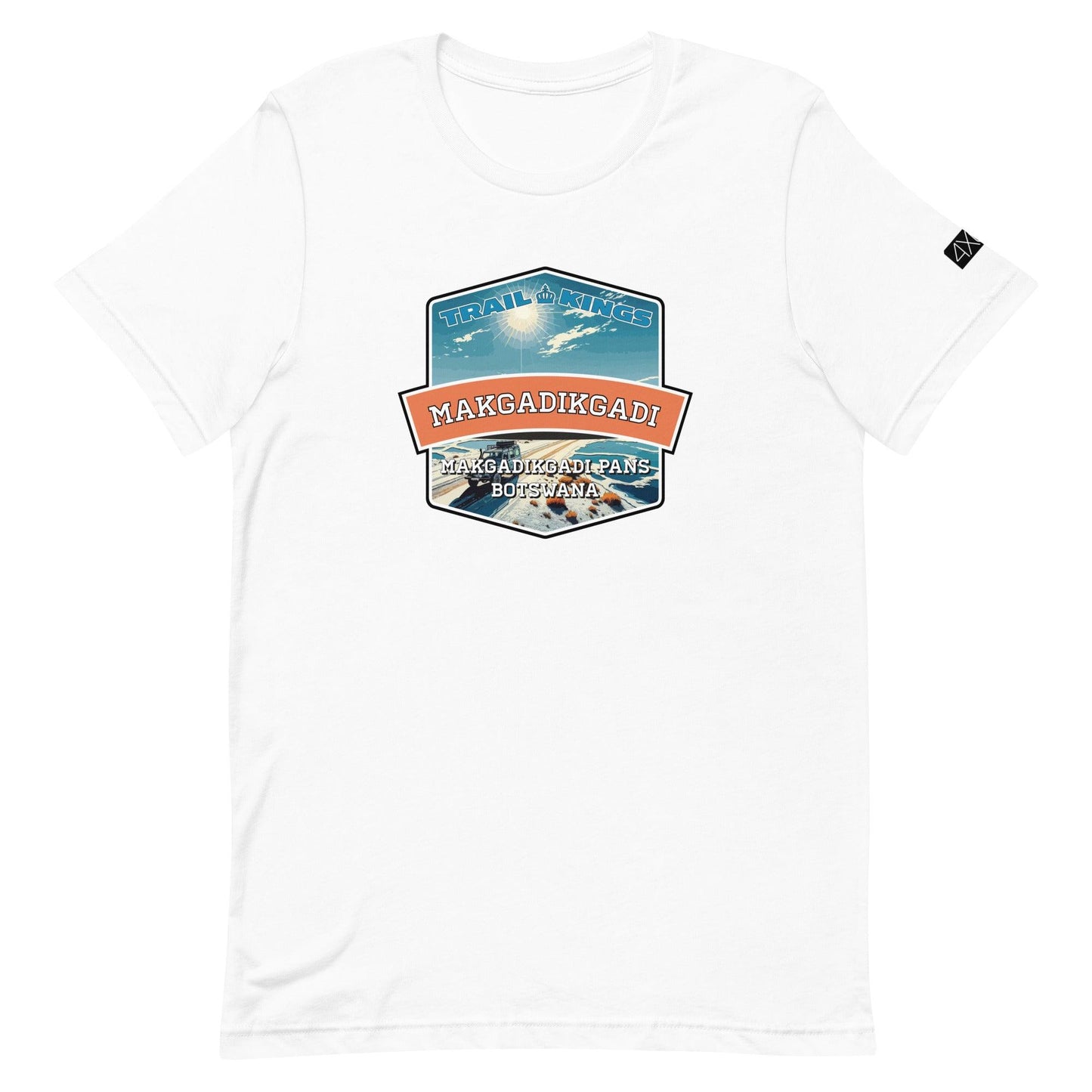 Trail Kings: Makgadikgadi - Unisex t-shirt in white