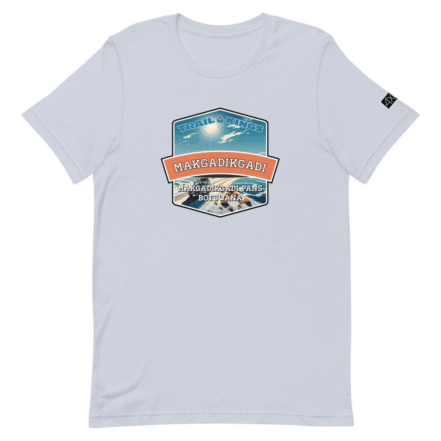 Trail Kings: Makgadikgadi - Unisex t-shirt in light blue