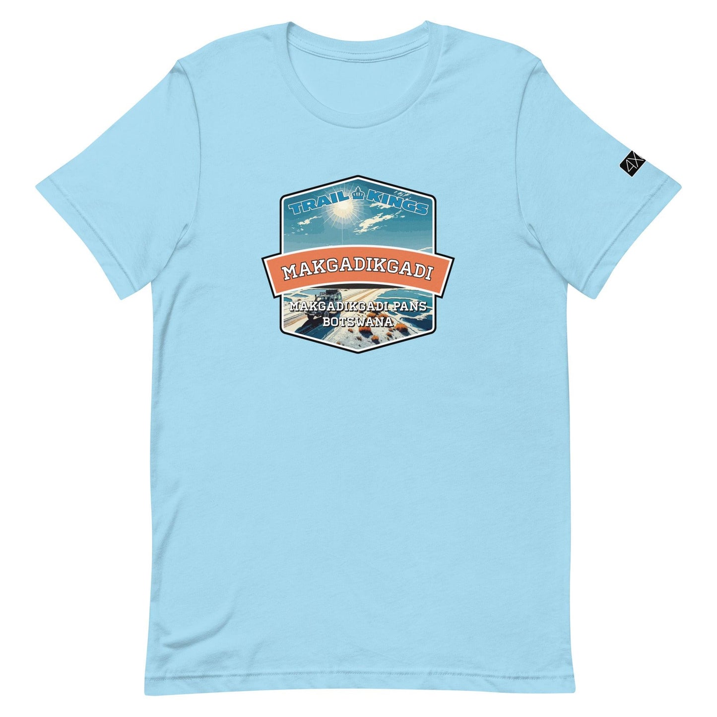 Trail Kings: Makgadikgadi - Unisex t-shirt in ocean blue