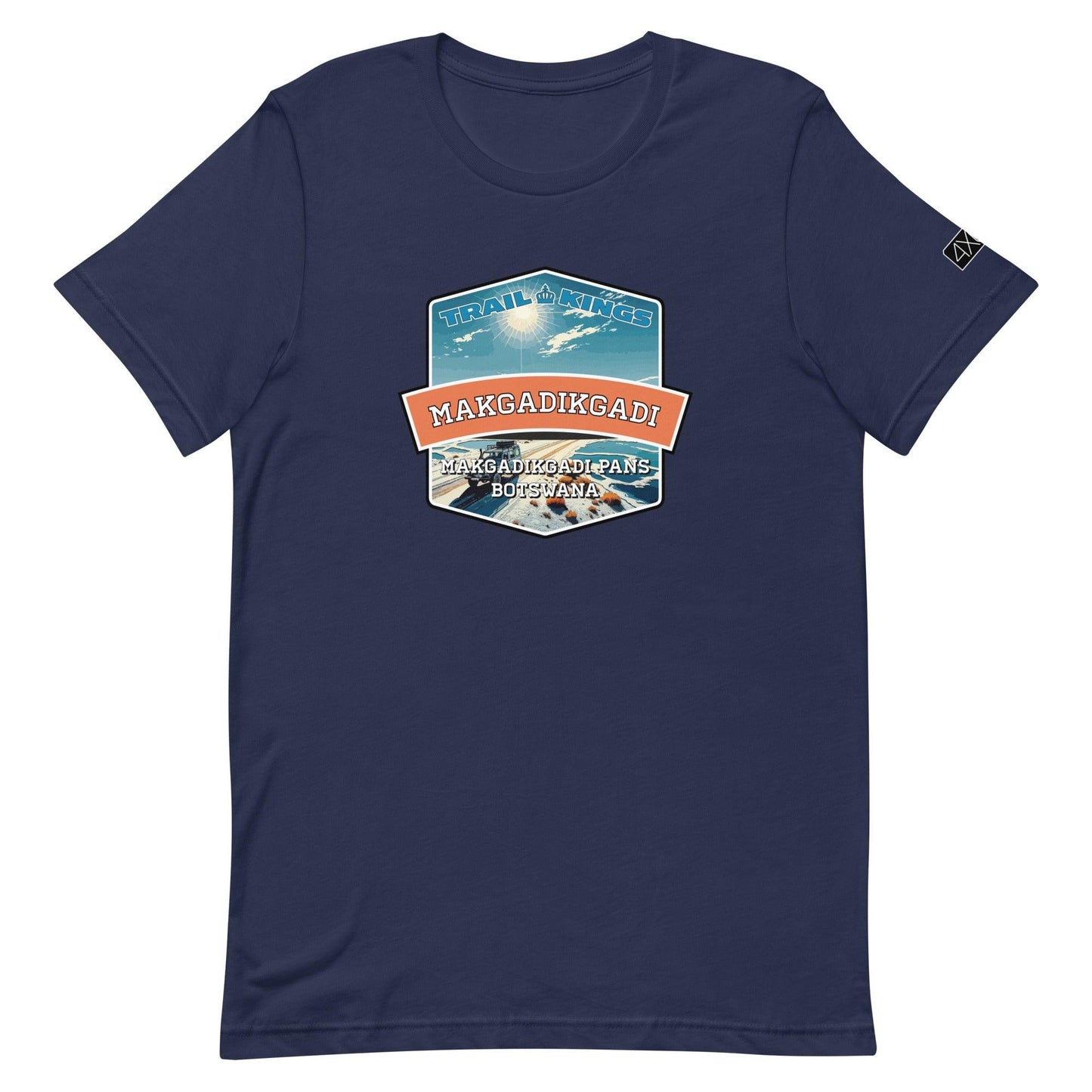 Trail Kings: Makgadikgadi - Unisex t-shirt in navy