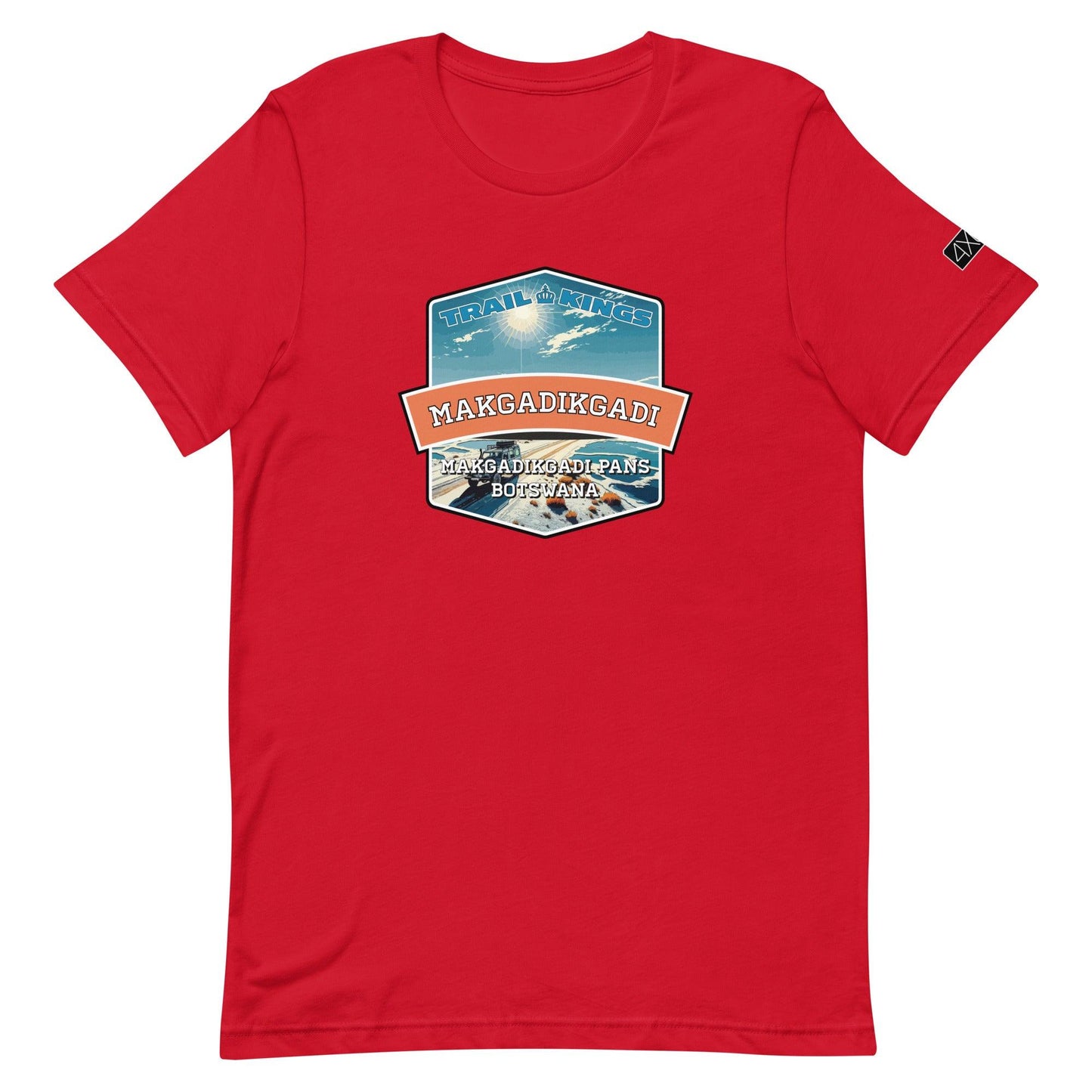 Trail Kings: Makgadikgadi - Unisex t-shirt in red