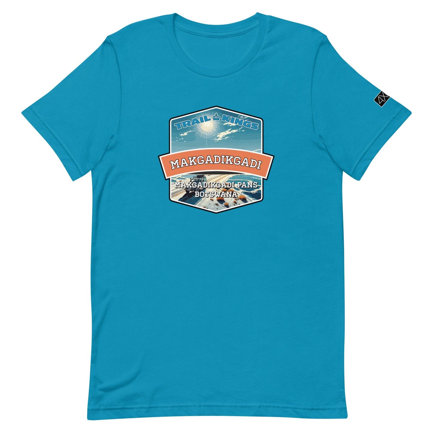 Trail Kings: Makgadikgadi - Unisex t-shirt in aqua