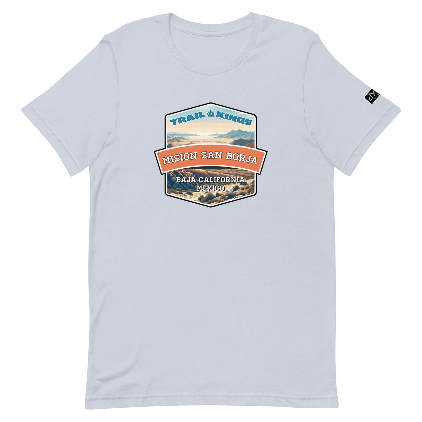 Trail Kings: Misión San Borja - Unisex t-shirt in light blue