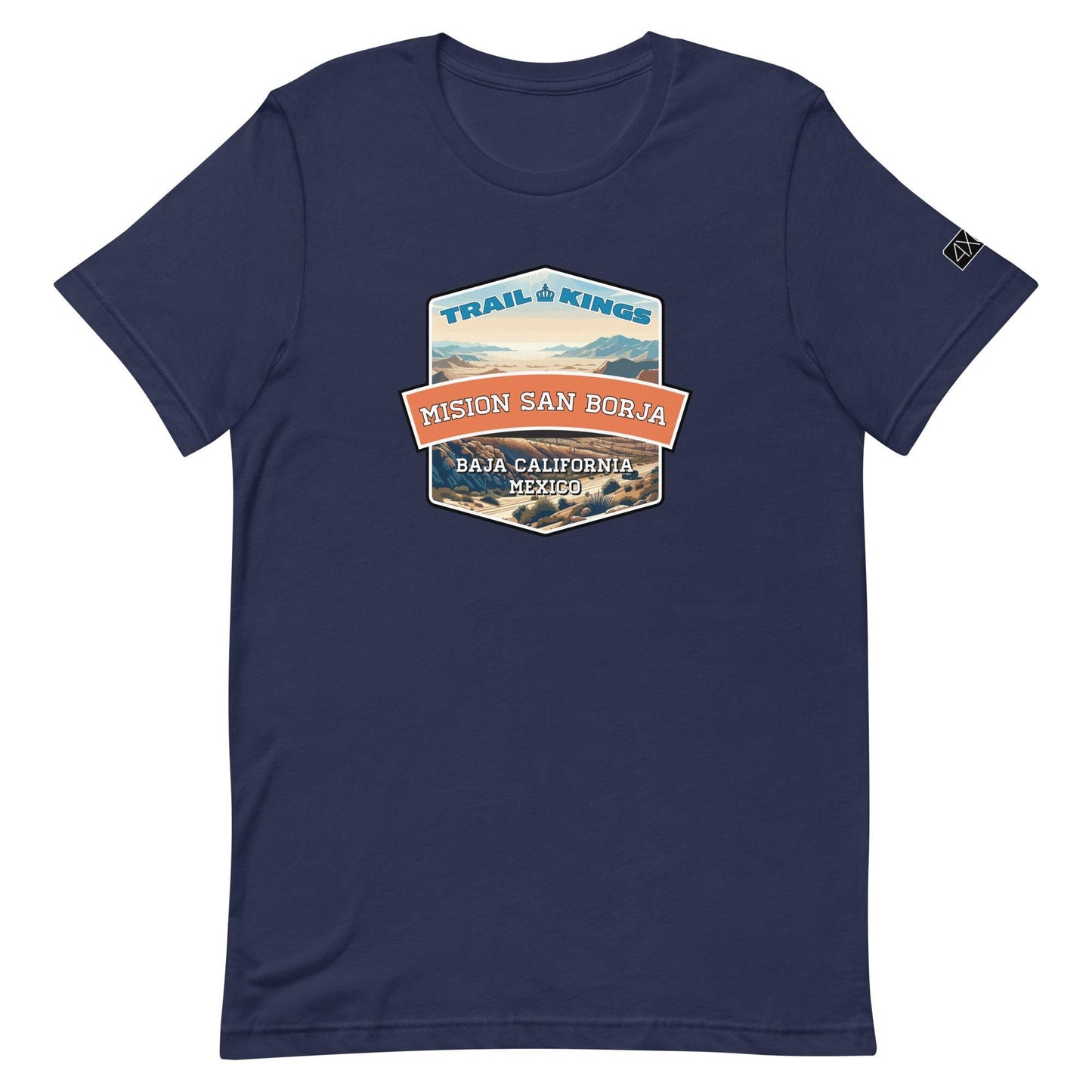 Trail Kings: Misión San Borja - Unisex t-shirt in navy