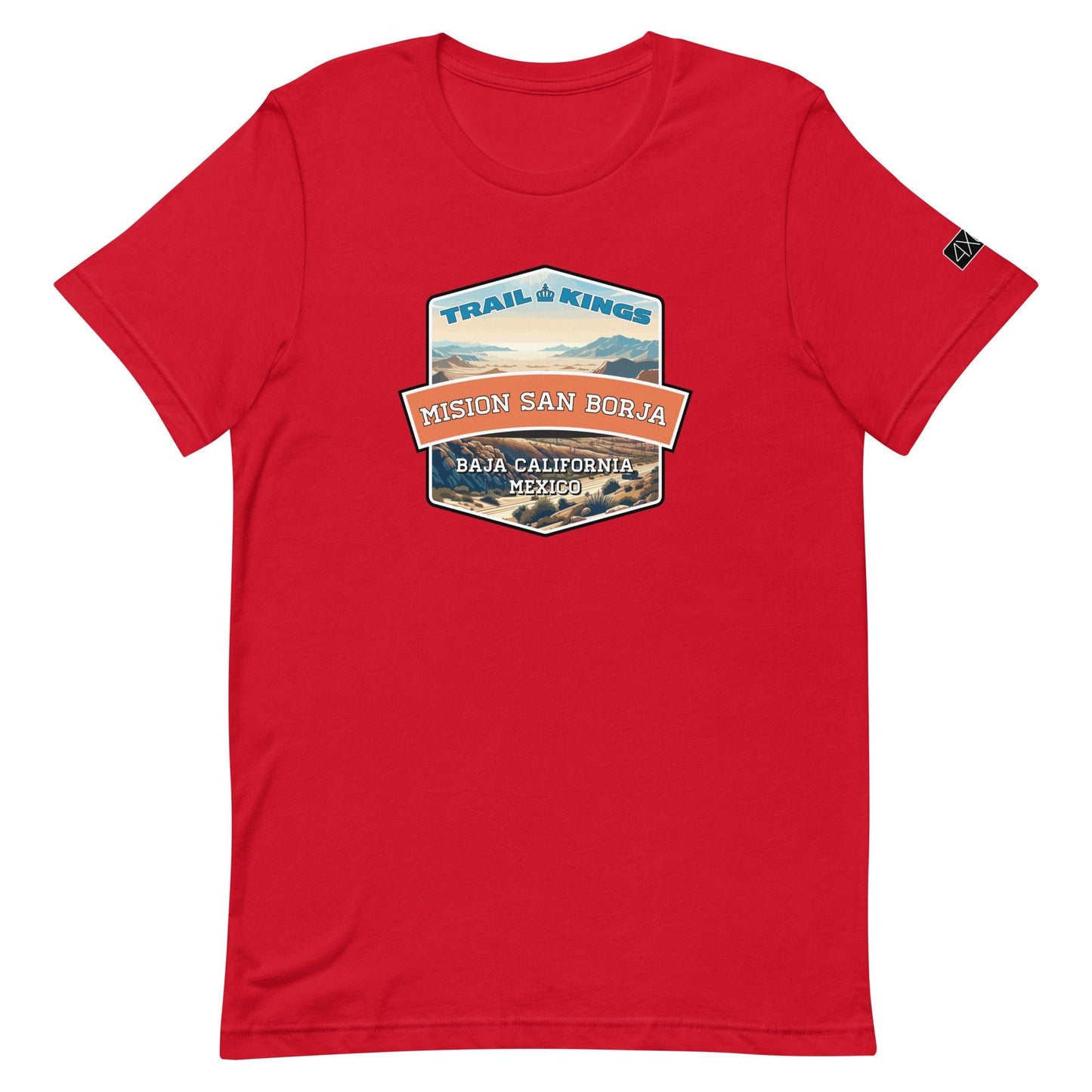 Trail Kings: Misión San Borja - Unisex t-shirt in red