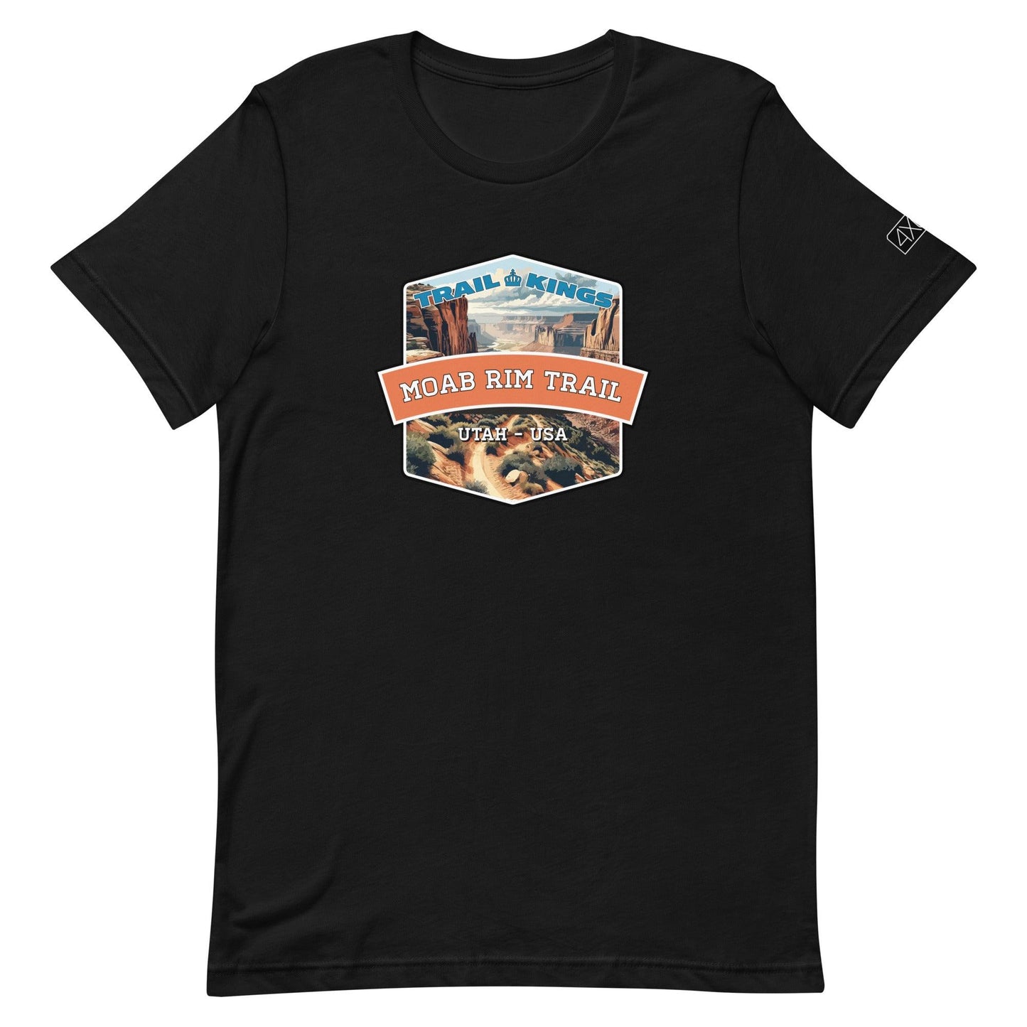 Trail Kings: Moab Rim Trail - Unisex t-shirt in black